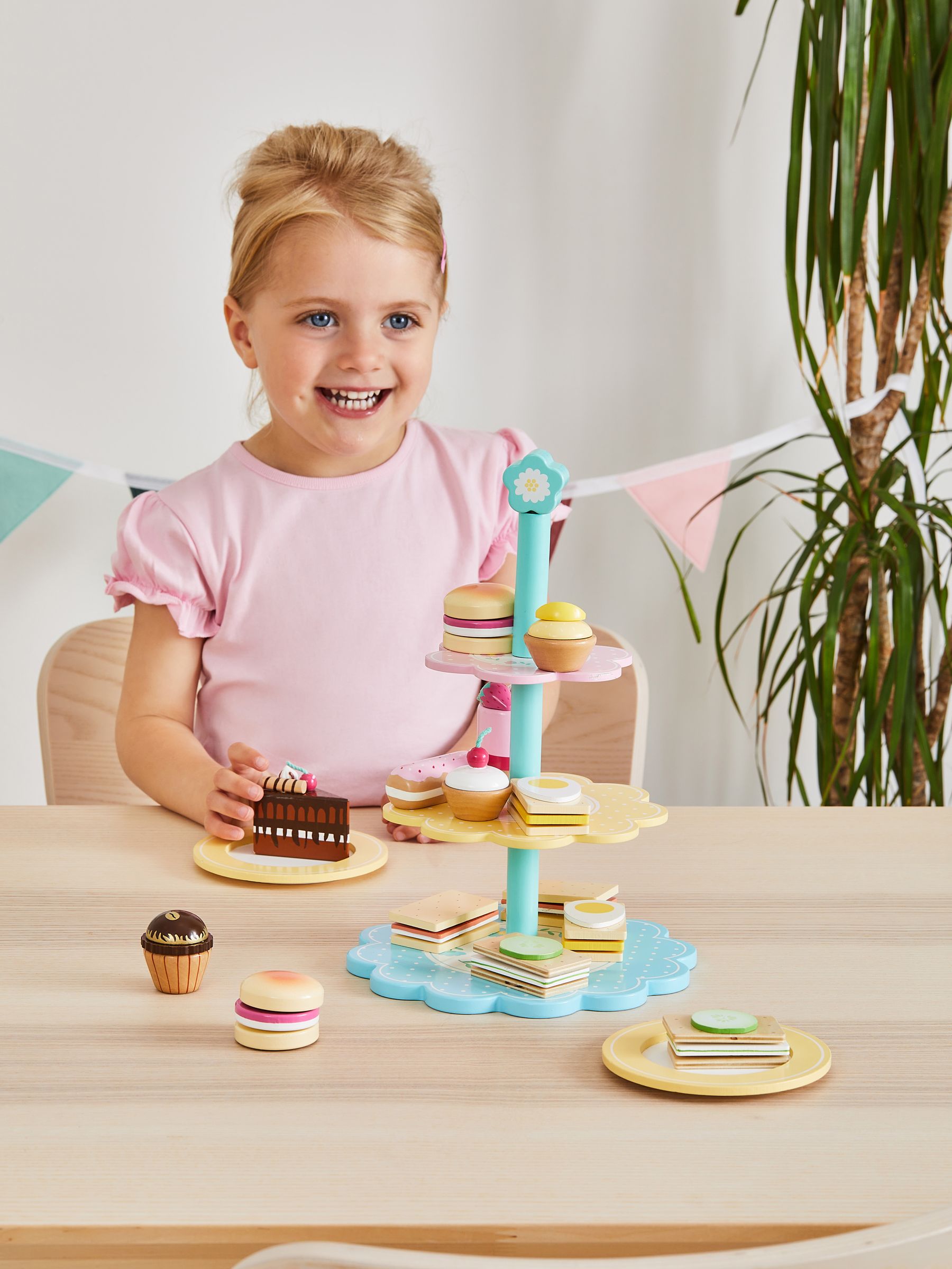 Wooden High Tea Set JoJo Maman Bebe