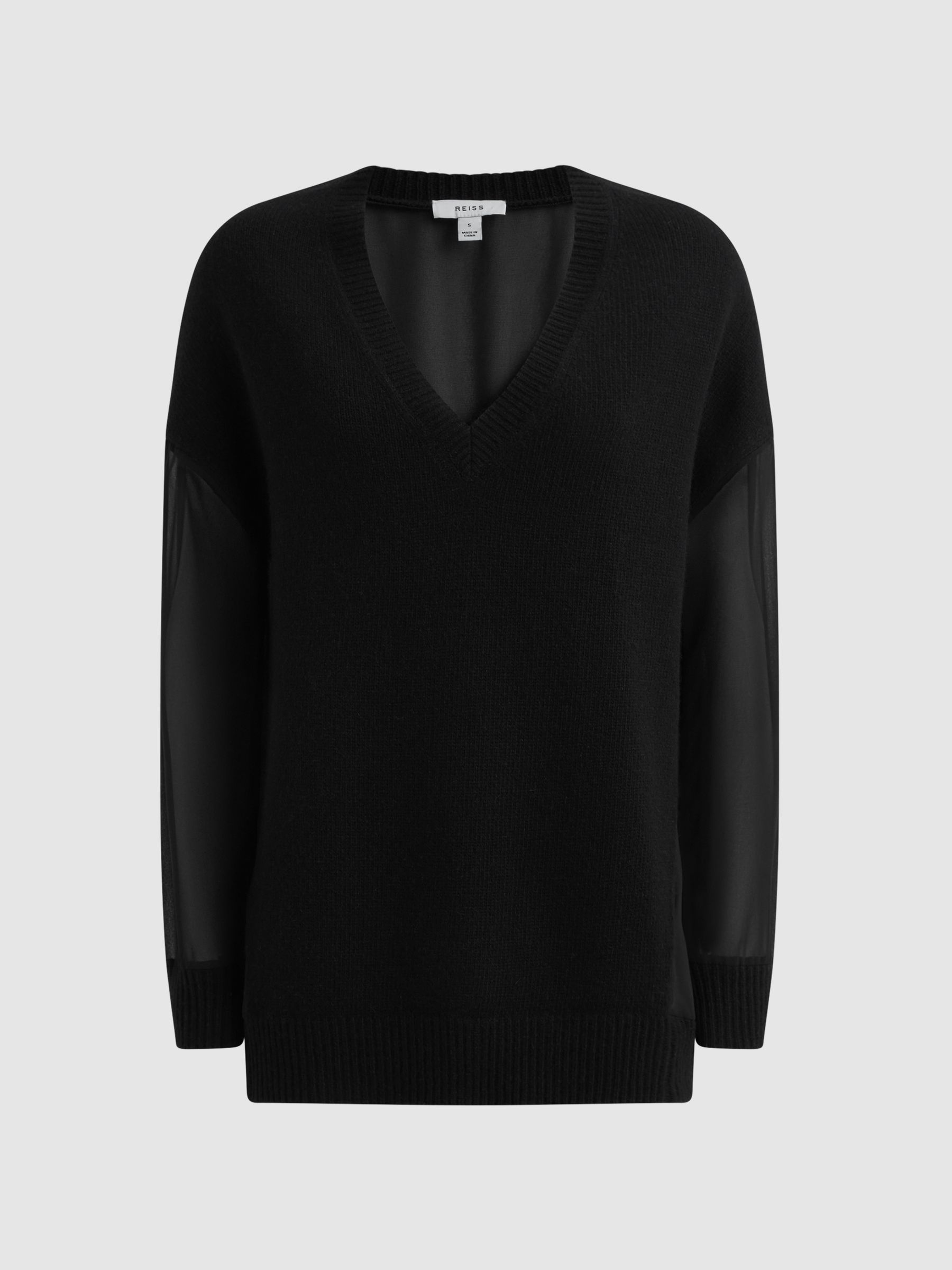 Reiss black jumper discount
