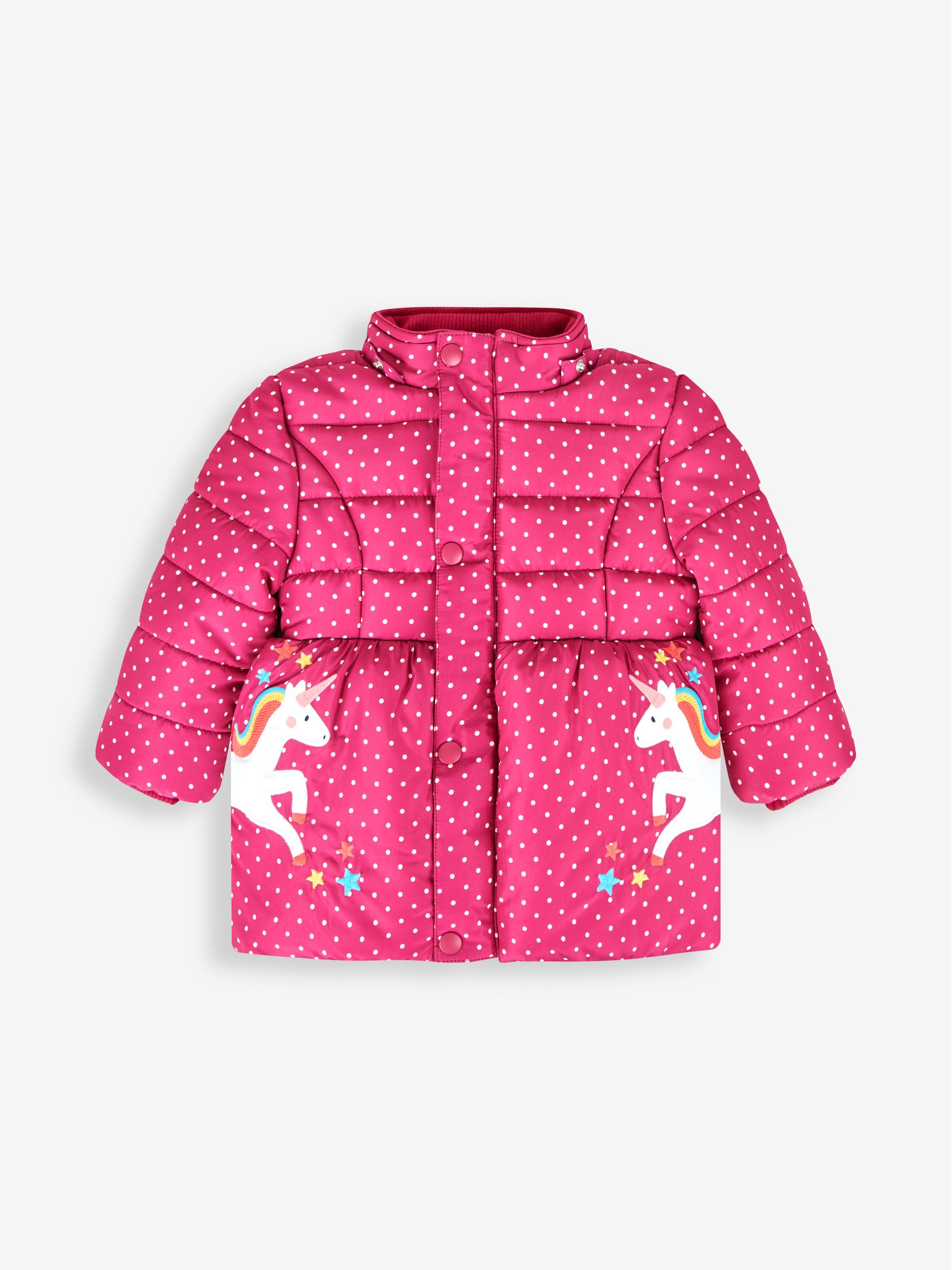 Pink unicorn coat clearance