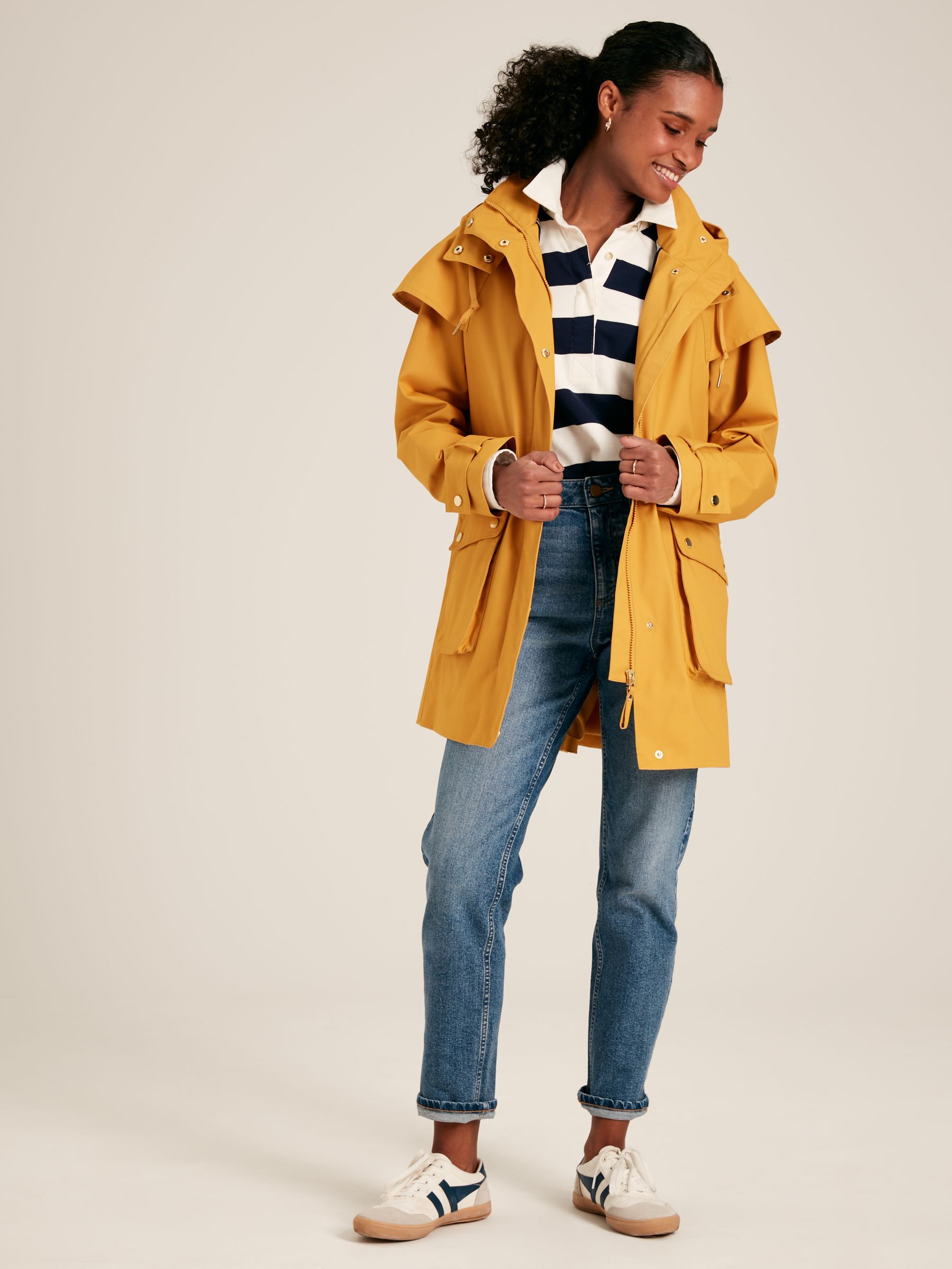Yellow joules coat hot sale