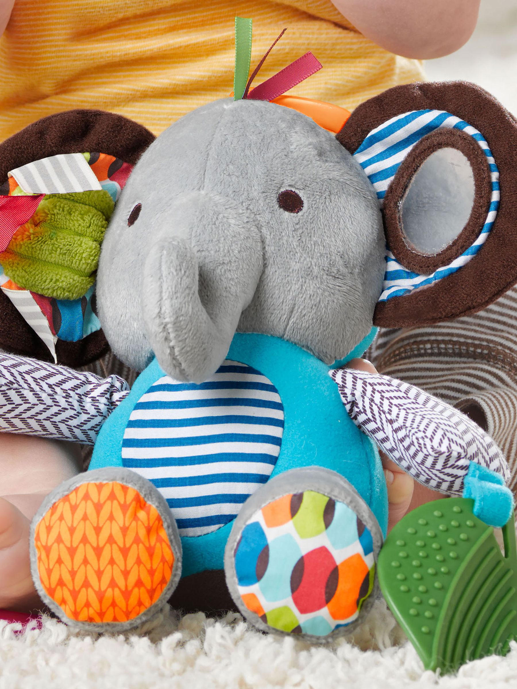 Buy JoJo Maman Bebe Skip Hop Bandana Buddies Elephant Activity Toy from the JoJo Maman Bebe UK online shop