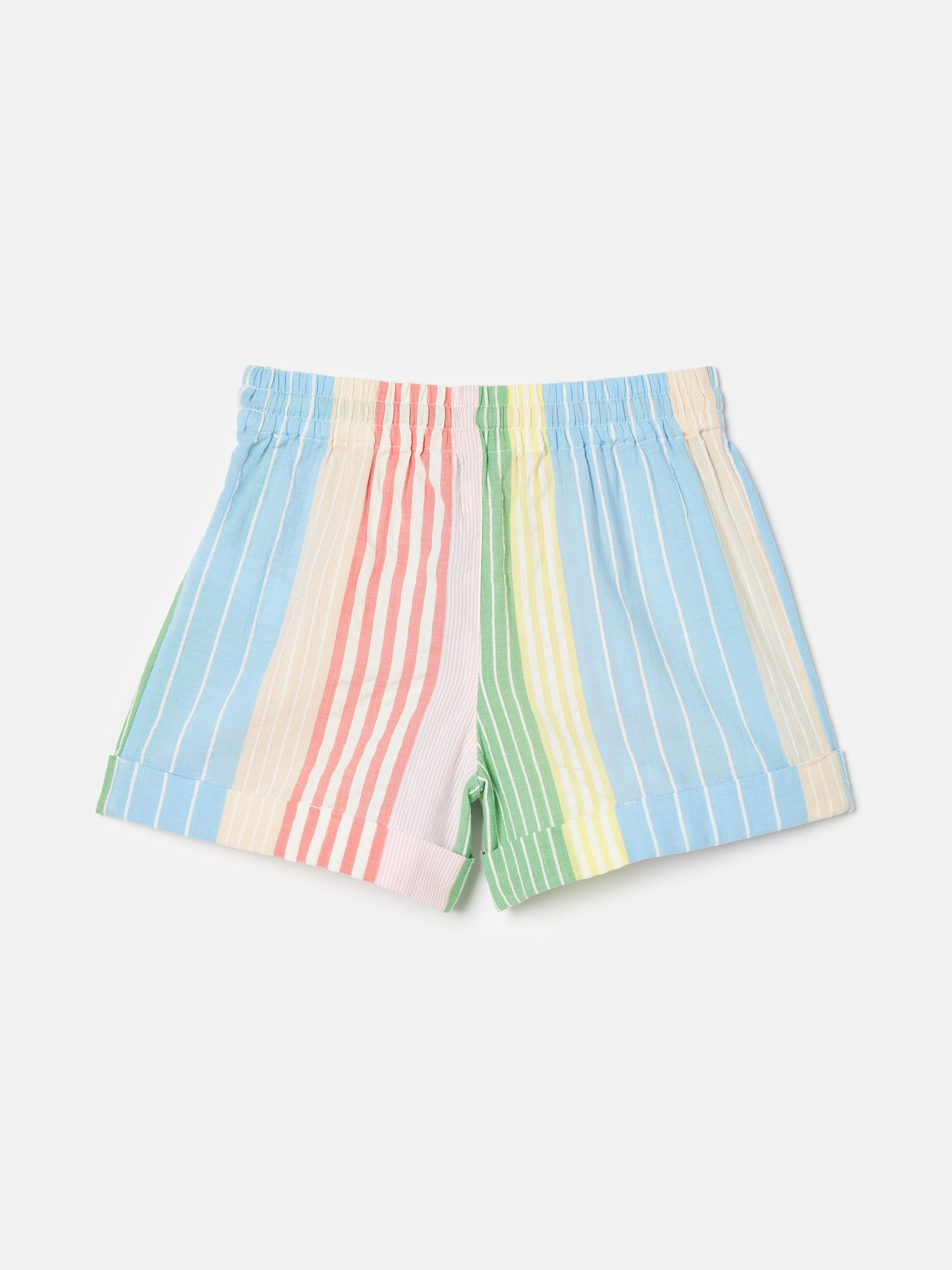 Striped shorts girls deals