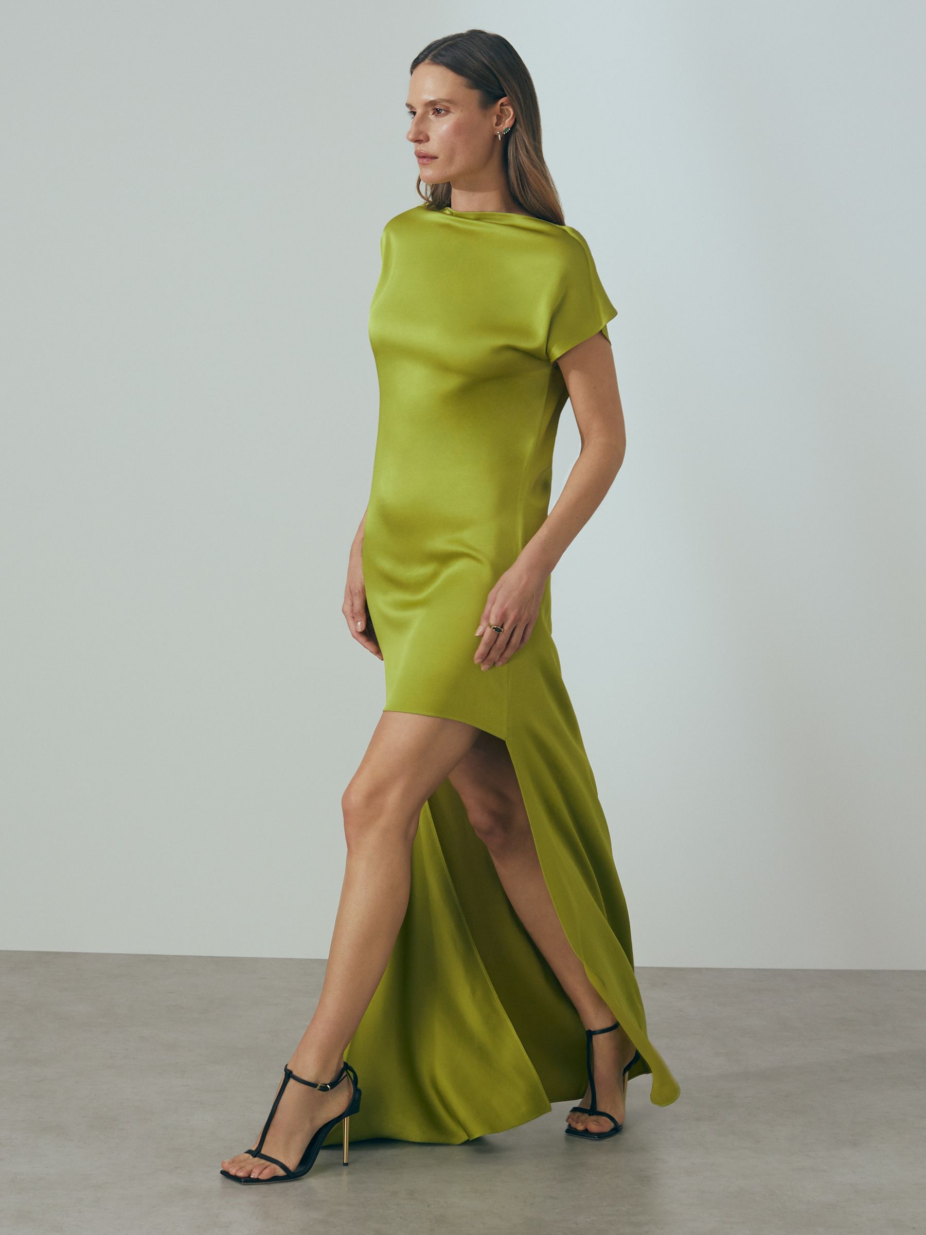 Reiss lore dress green top