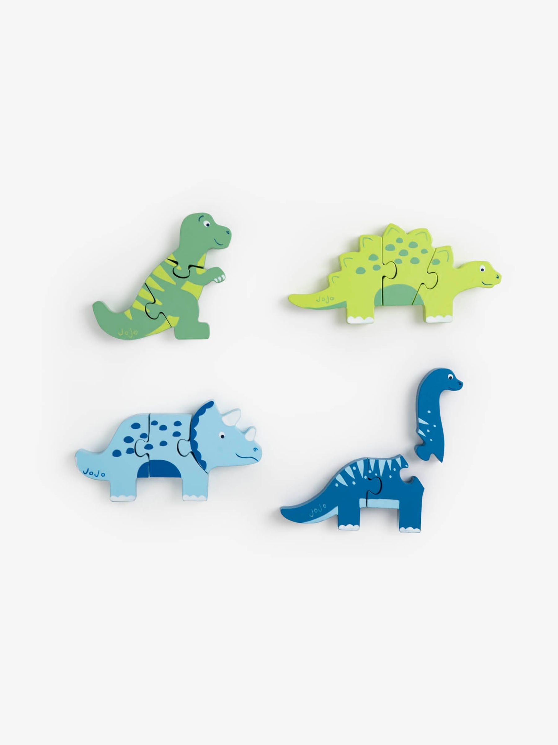 Buy JoJo Maman Bebe Wooden Dinosaur Puzzle Set from the JoJo Maman Bebe UK online shop