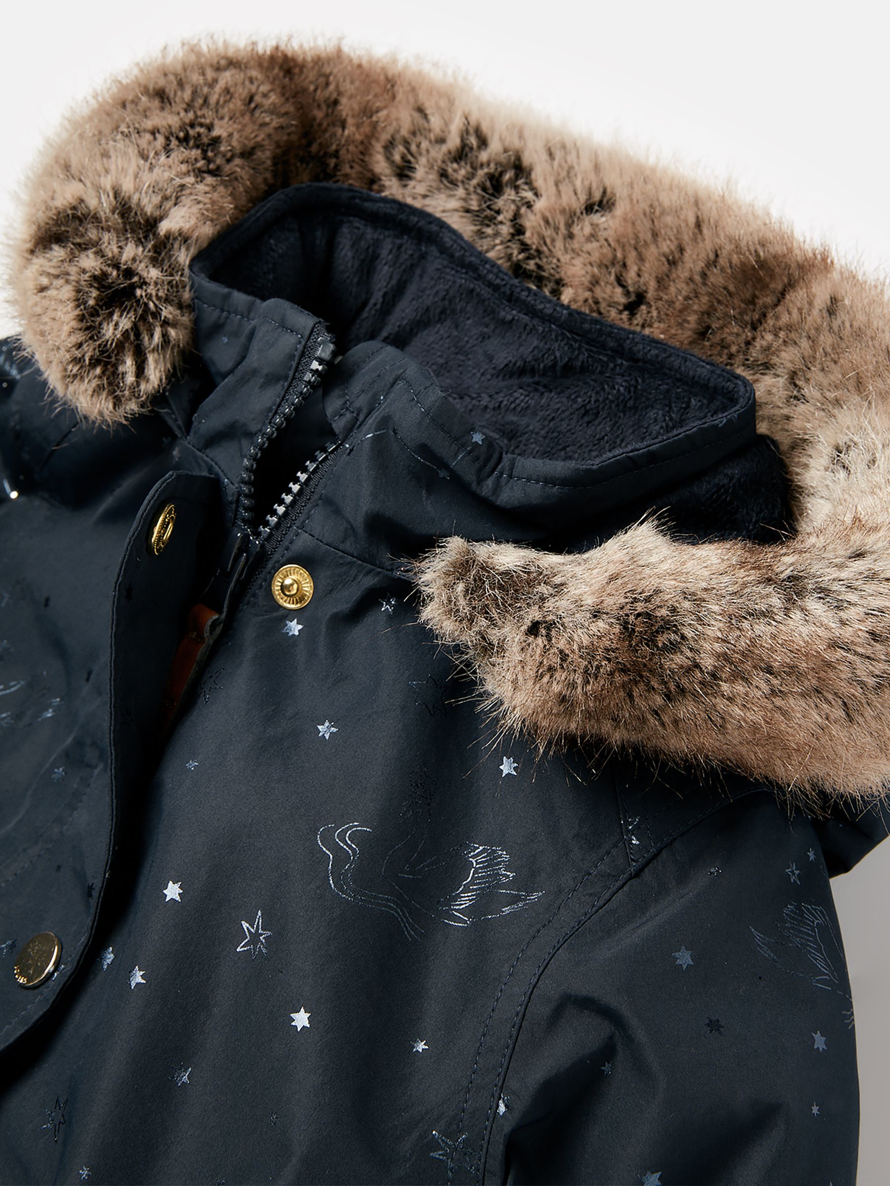 Navy waterproof parka best sale