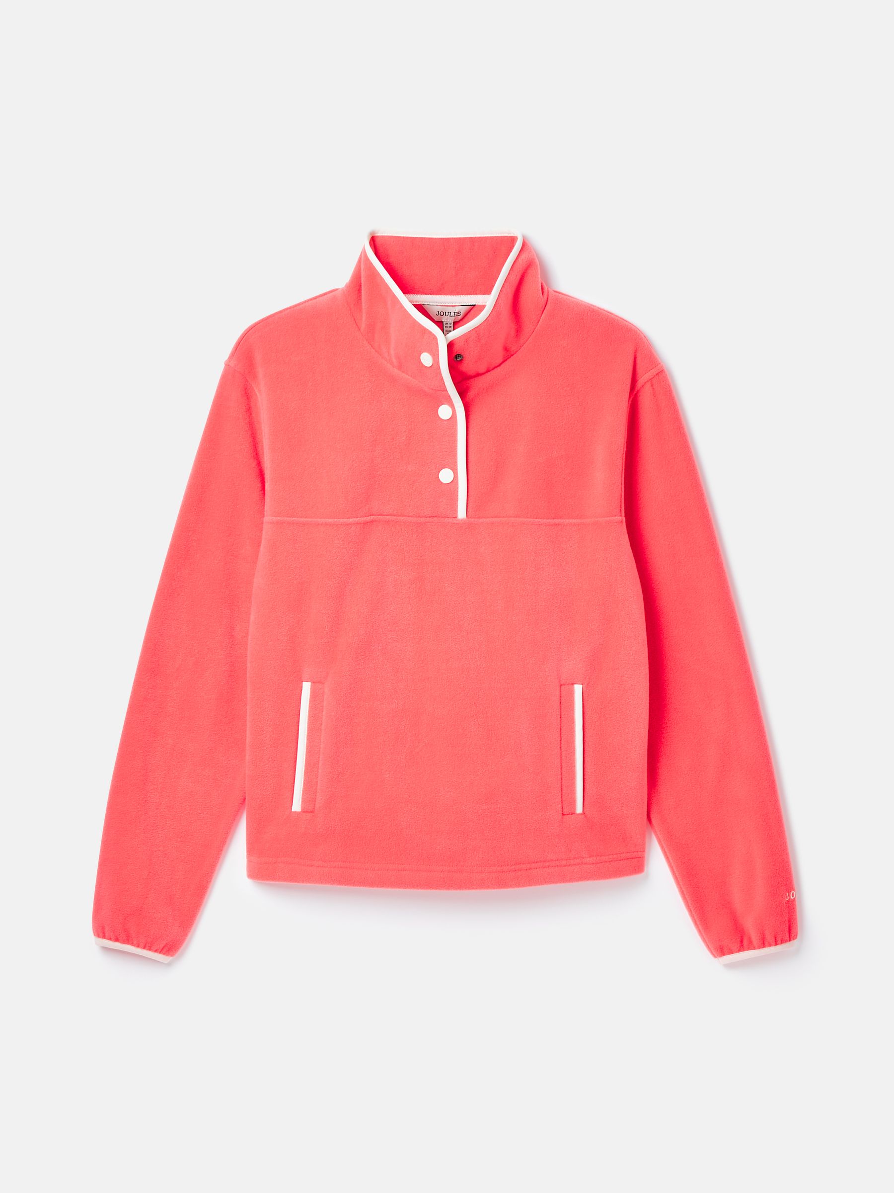 Buy Joules Lulworth Coral Pink Fleece from the Joules online shop