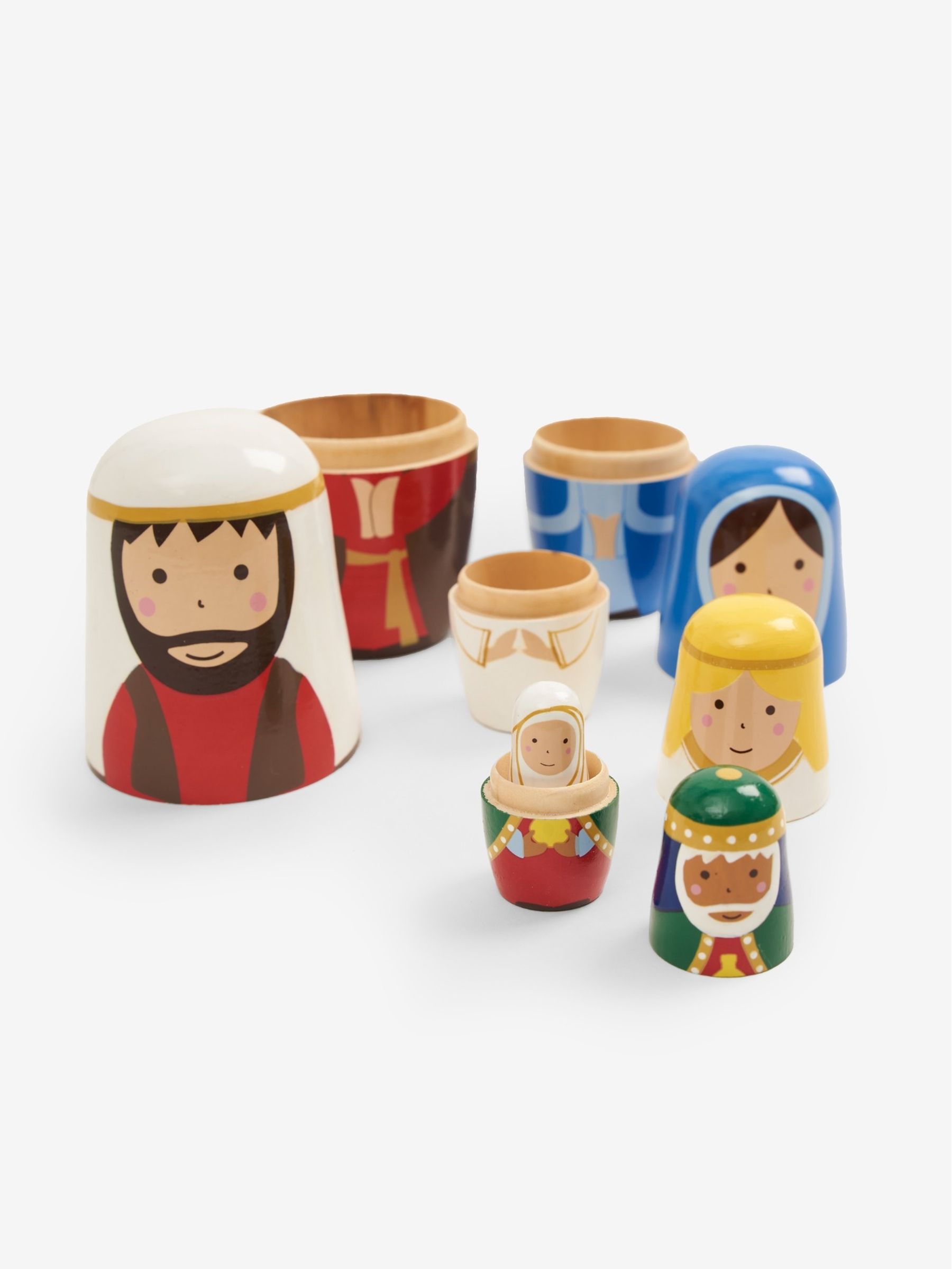 Russian doll nativity set clearance