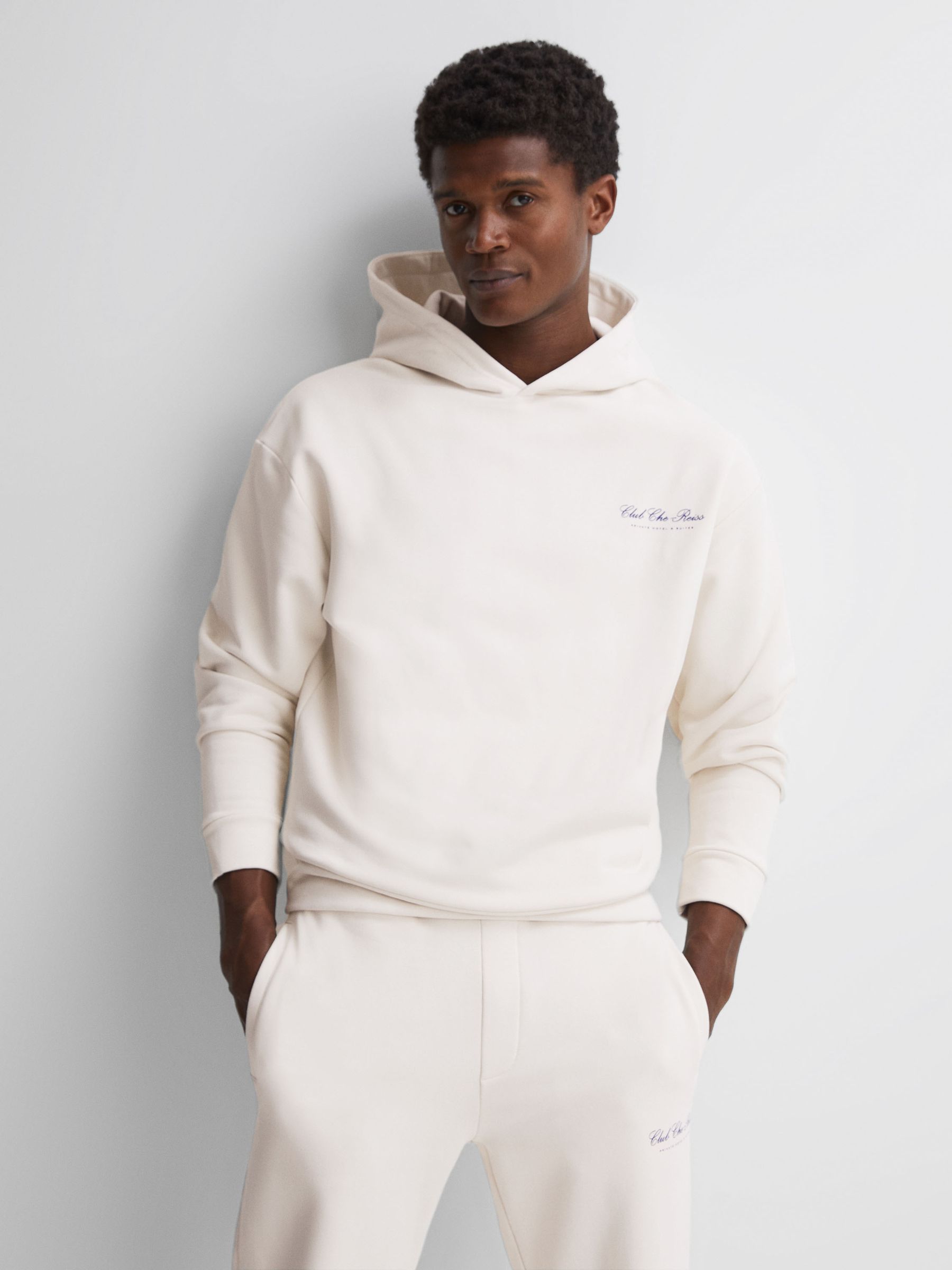 Off white motif hoodie new arrivals