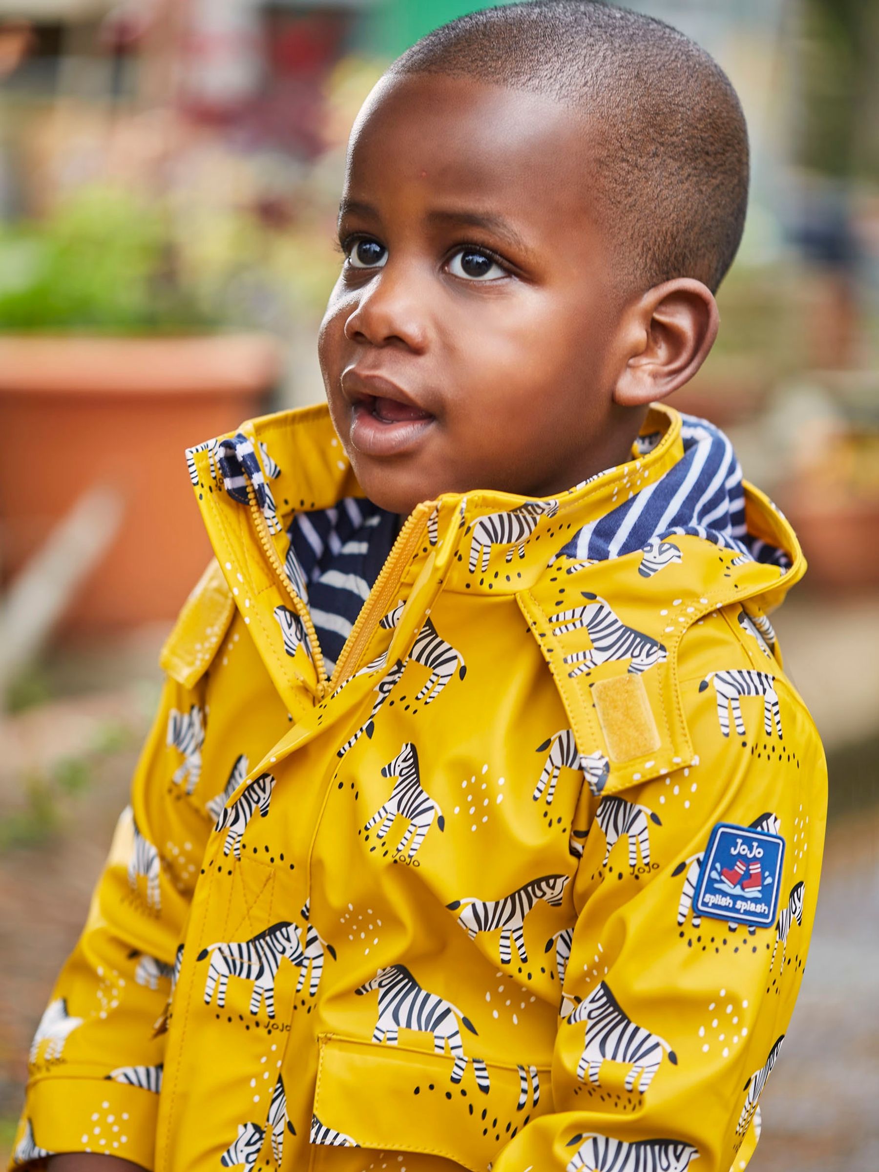Mustard waterproof jacket sale