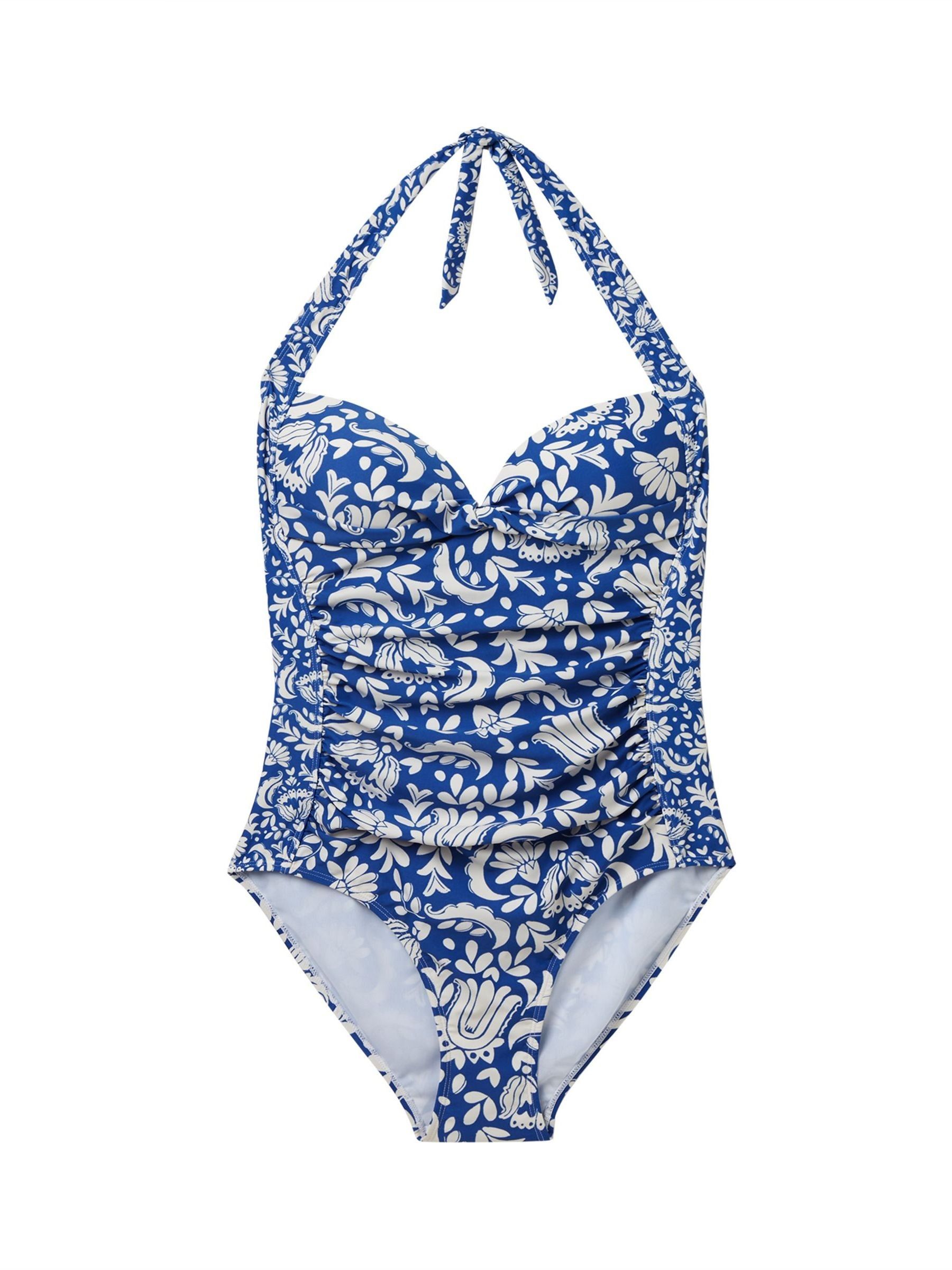Jasmine Blue Mosaic Swimsuit Joules