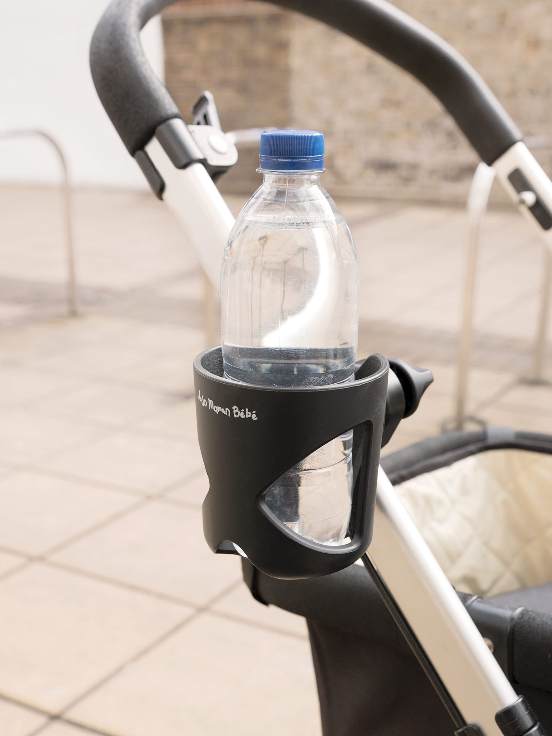 Buy JoJo Maman Bebe Black Adjustable Stroller Bottle Holder from the JoJo Maman Bebe UK online shop