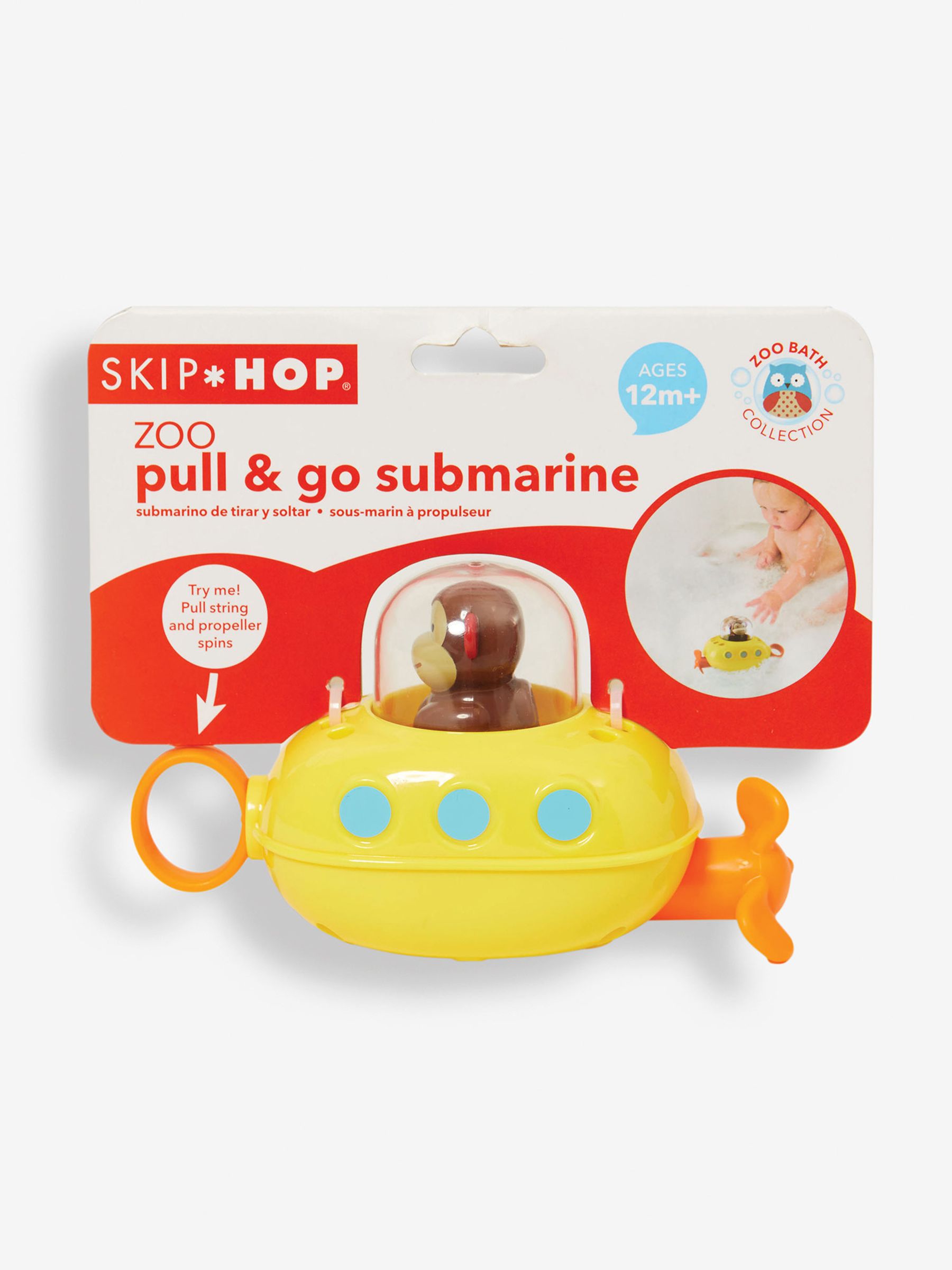 Skip hop pull and go submarine clearance