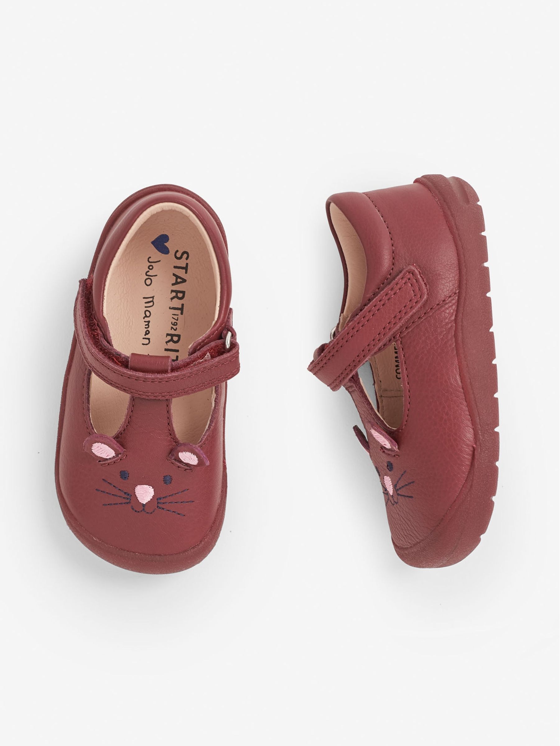 Berry Start Rite Mouse First Walker Shoes JoJo Maman Bebe