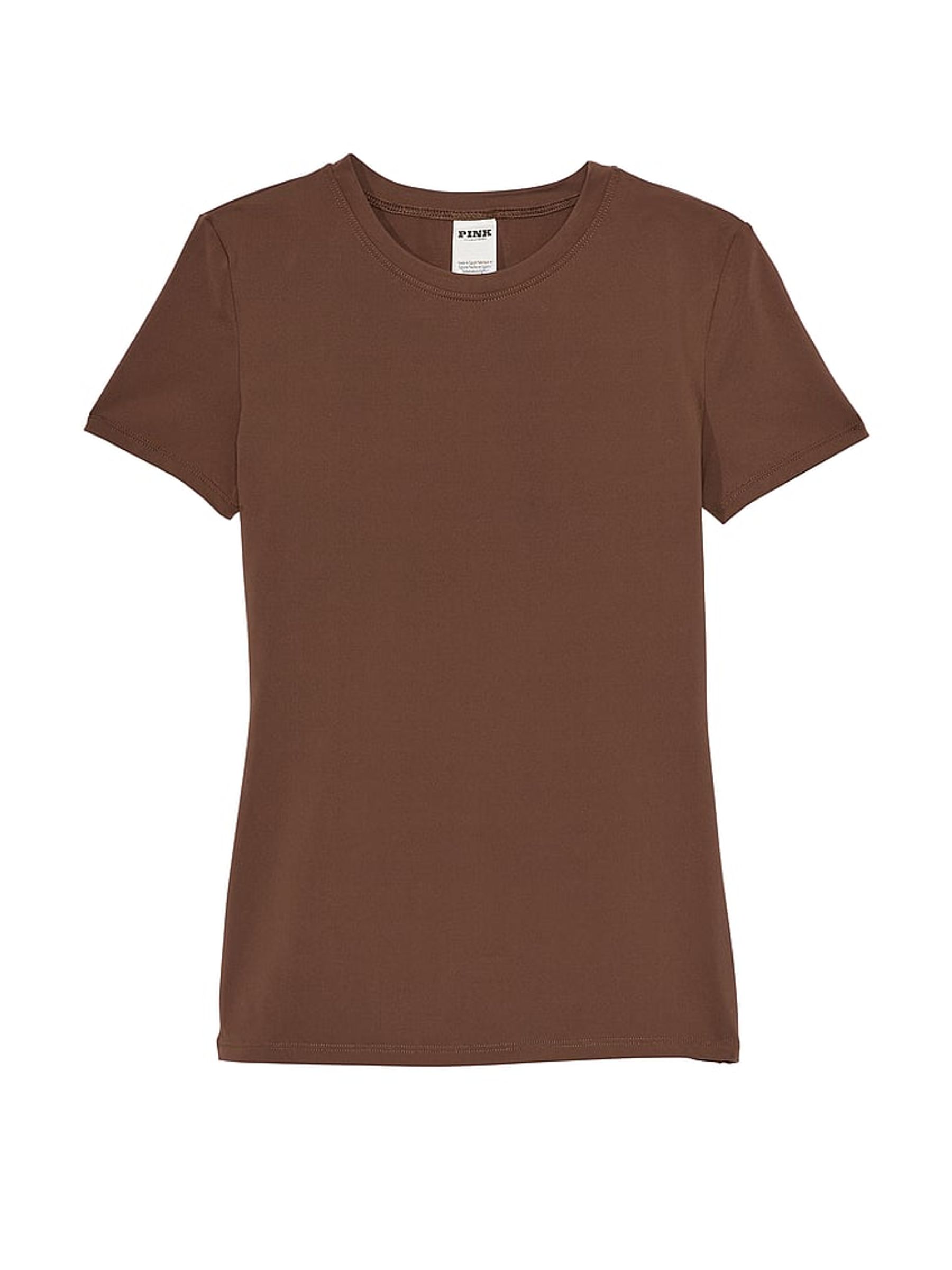 Ganache Brown Soft Stretch T Shirt
