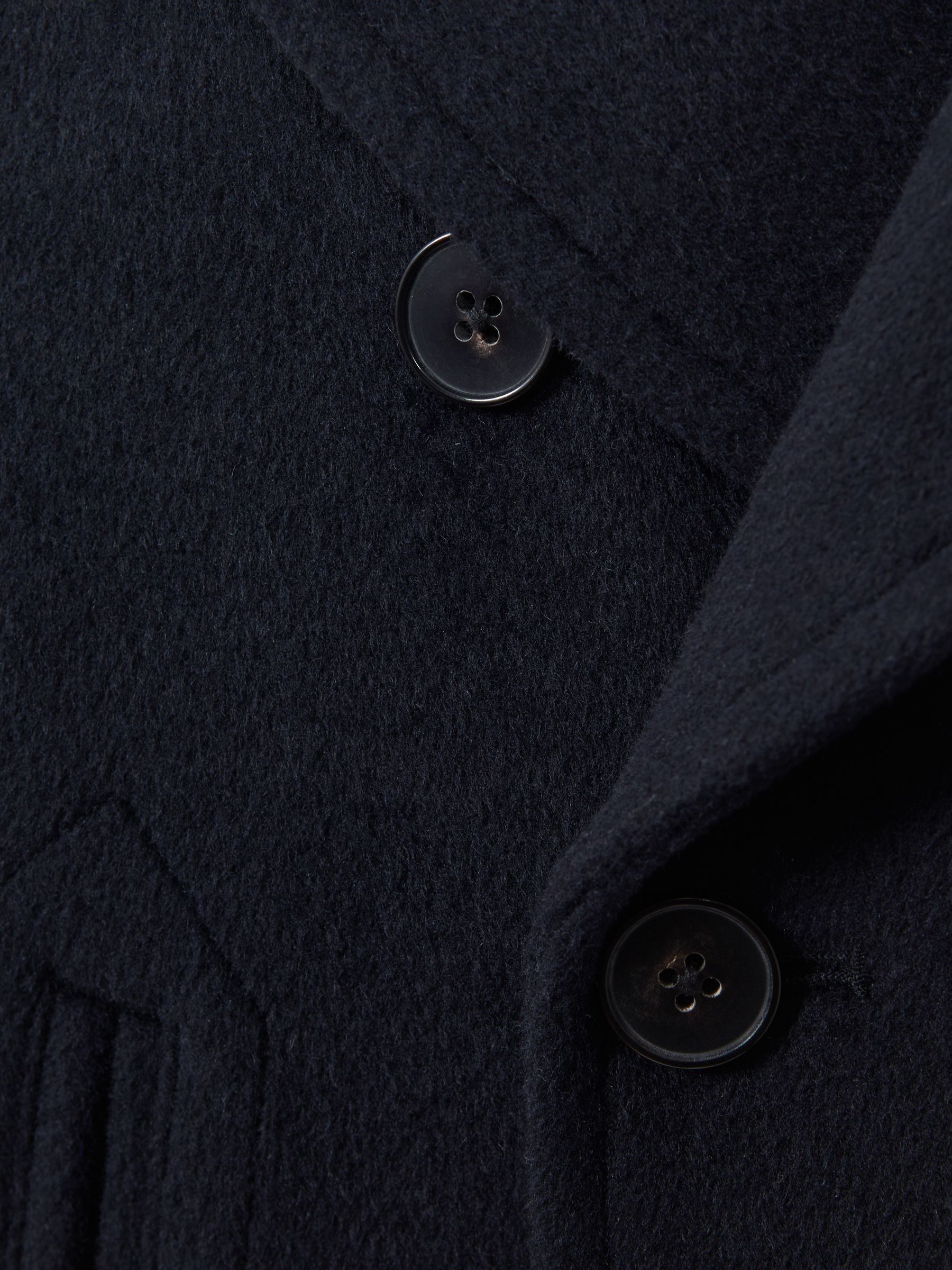 Reiss navy pea coat clearance