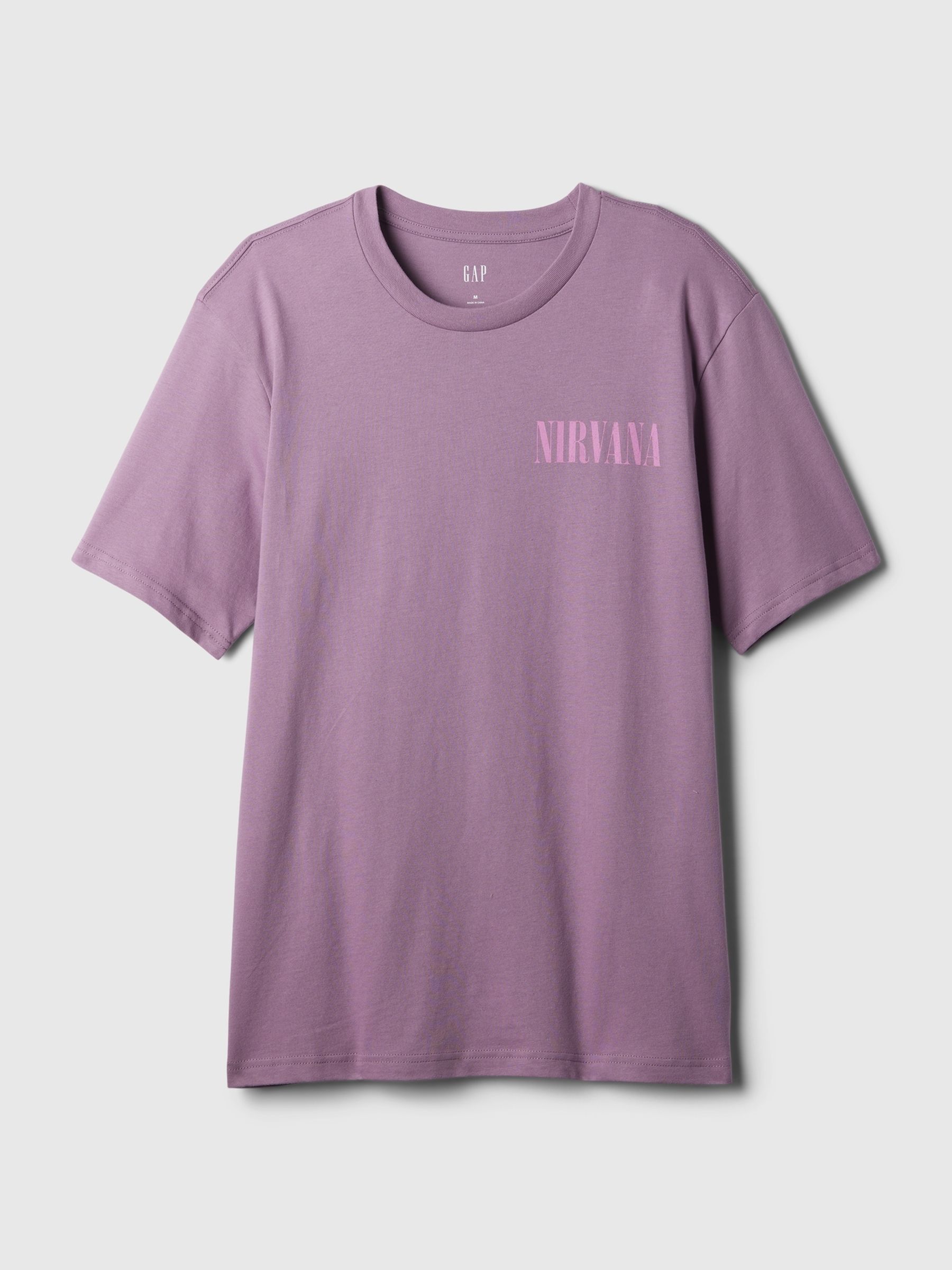 Nirvana shirt cotton on shop