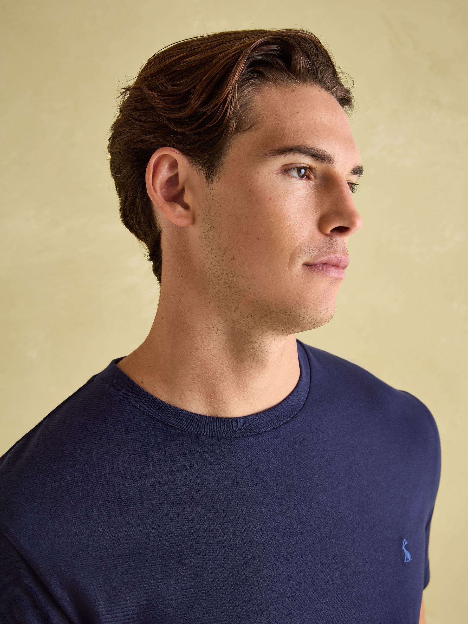Everyday Navy Blue Crew Neck T-Shirt | Joules