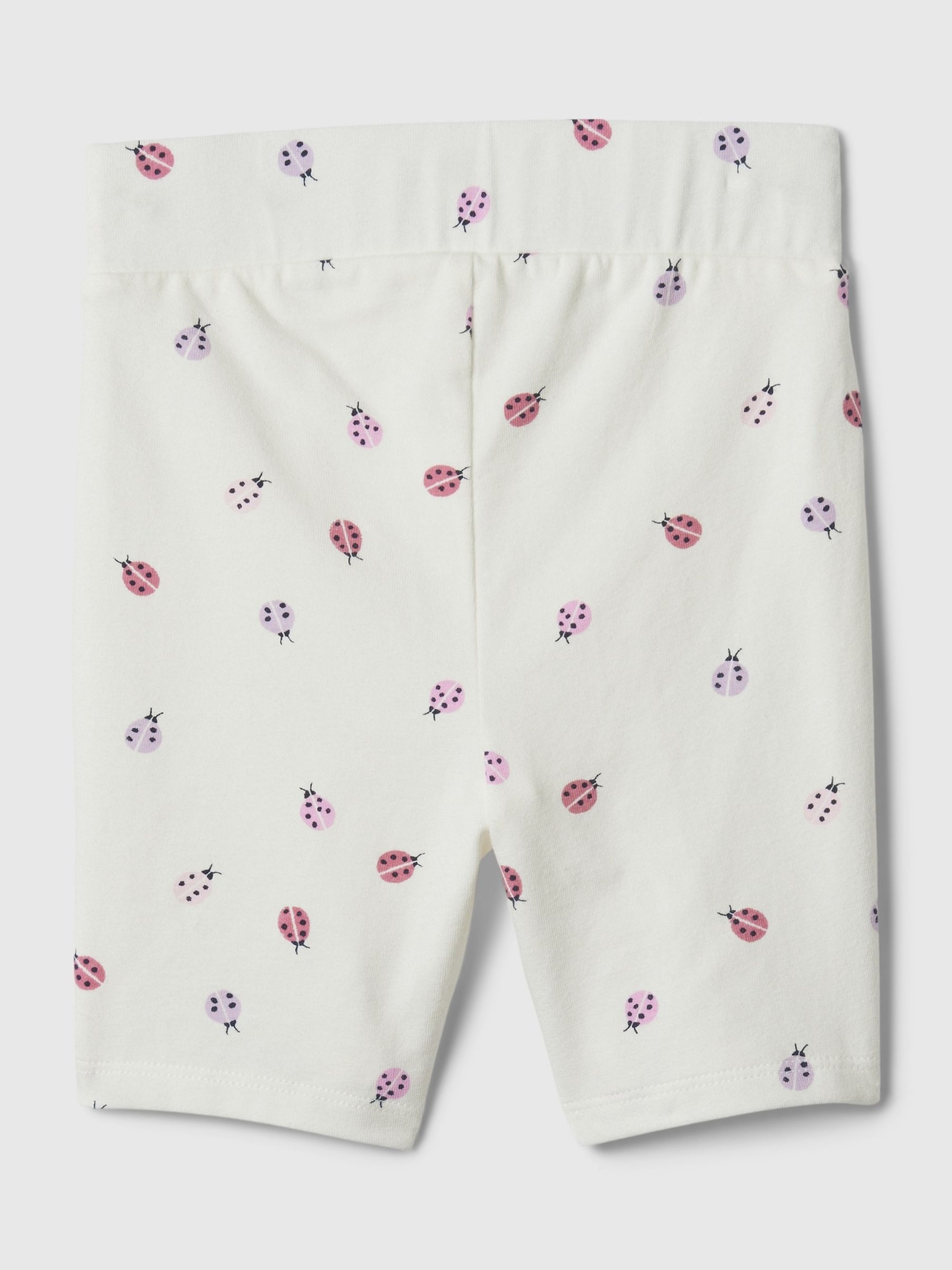 White Ladybug Baby Knit Bike Shorts 3mths 5yrs