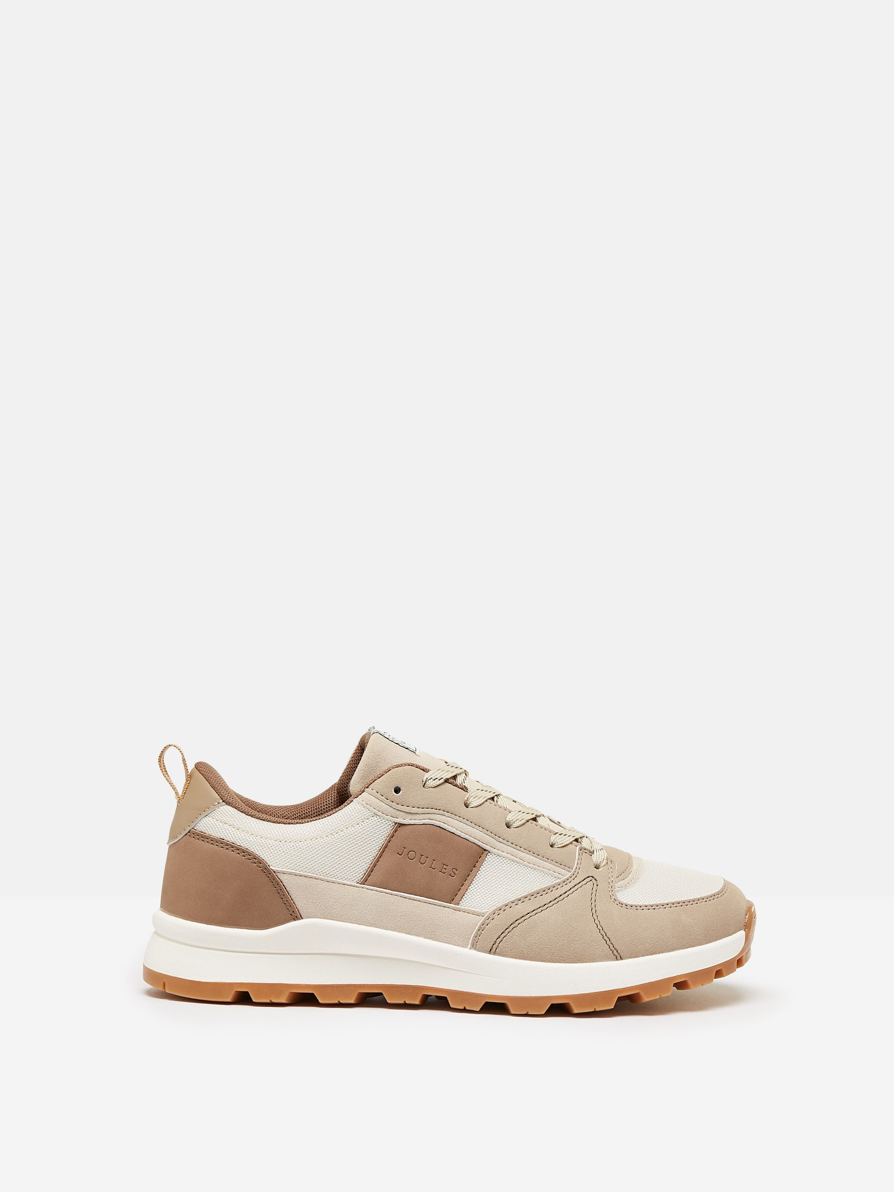 Buy Joules Parkfield Neutral Trainers from the Joules online shop