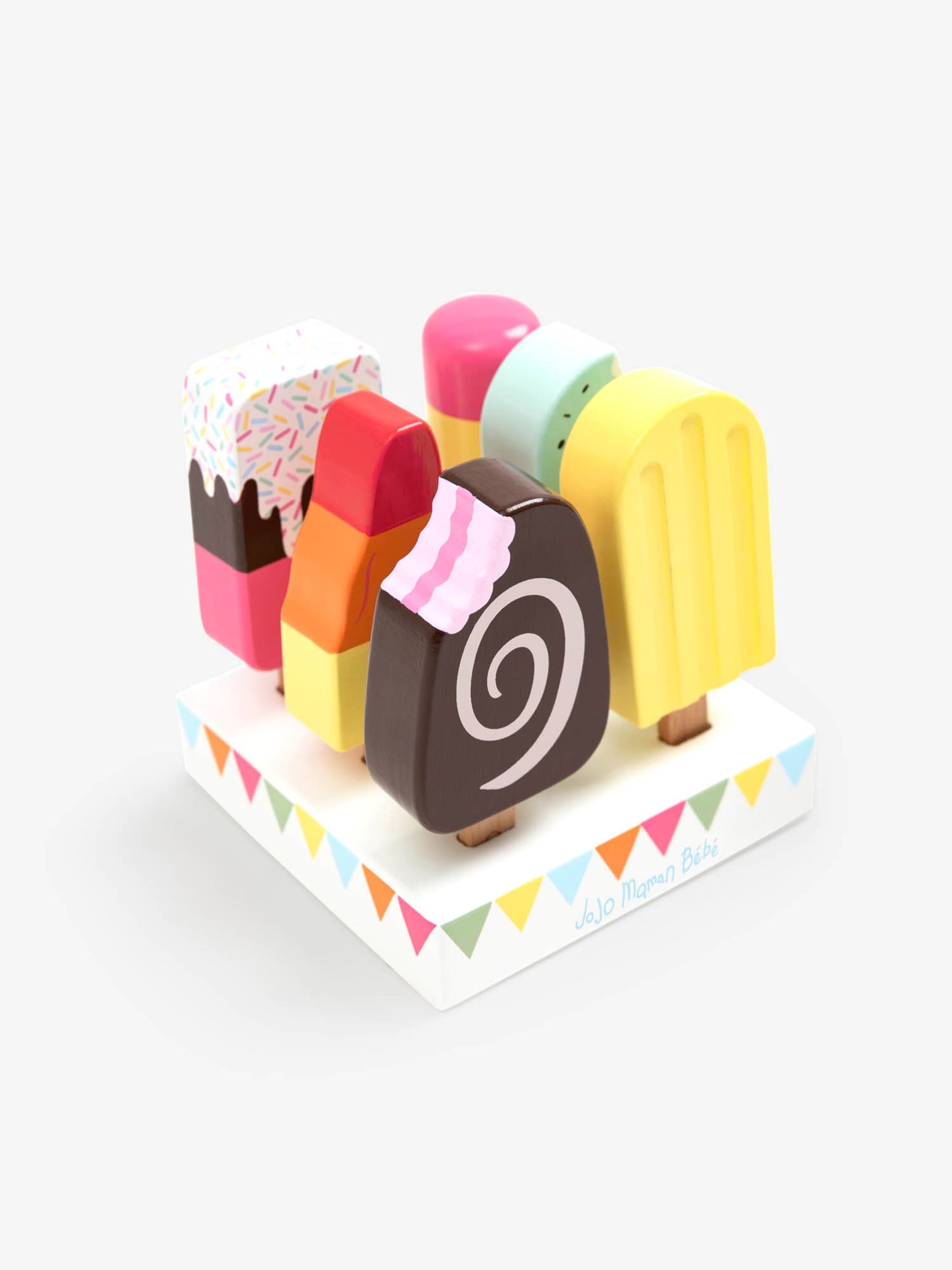 Wooden ice lolly set hot sale