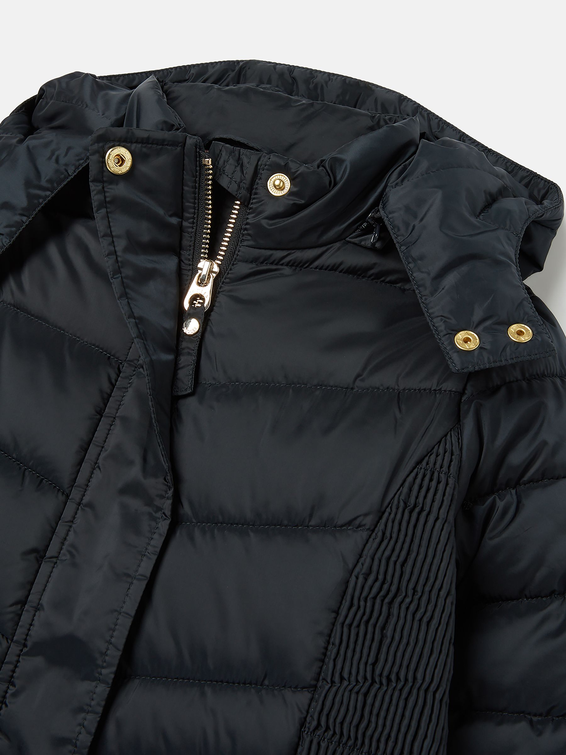 Navy padded coat girls deals