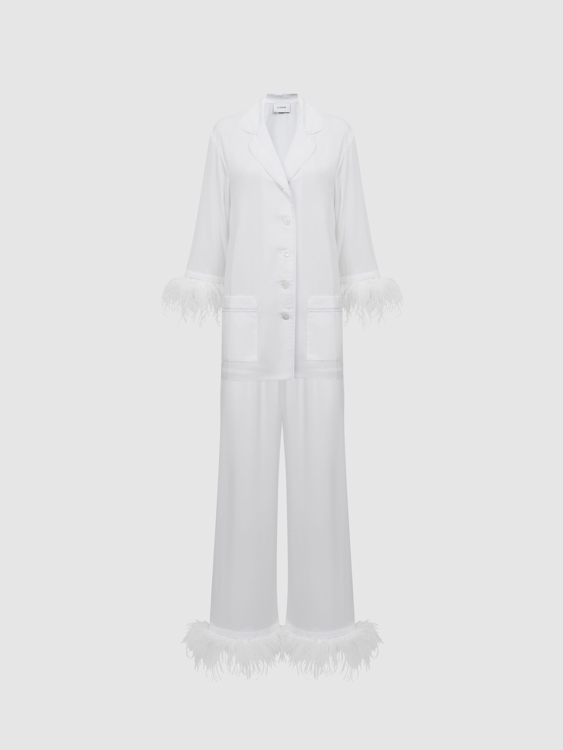 Feather loungewear hot sale