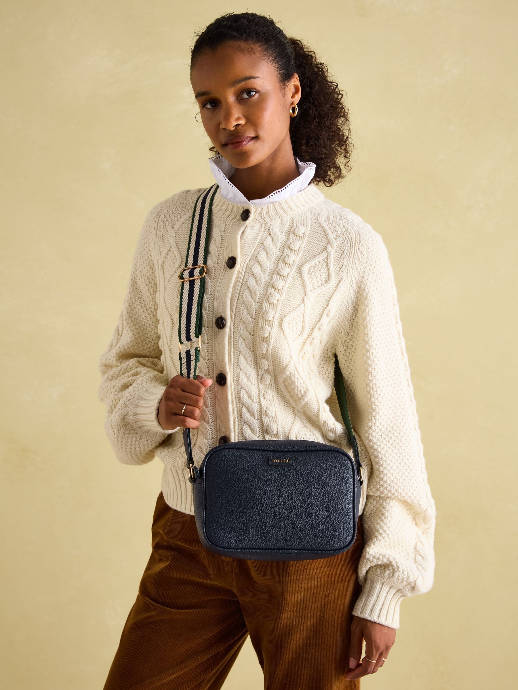 Buy Joules Trent Navy Cross Body Bag from the Joules online shop