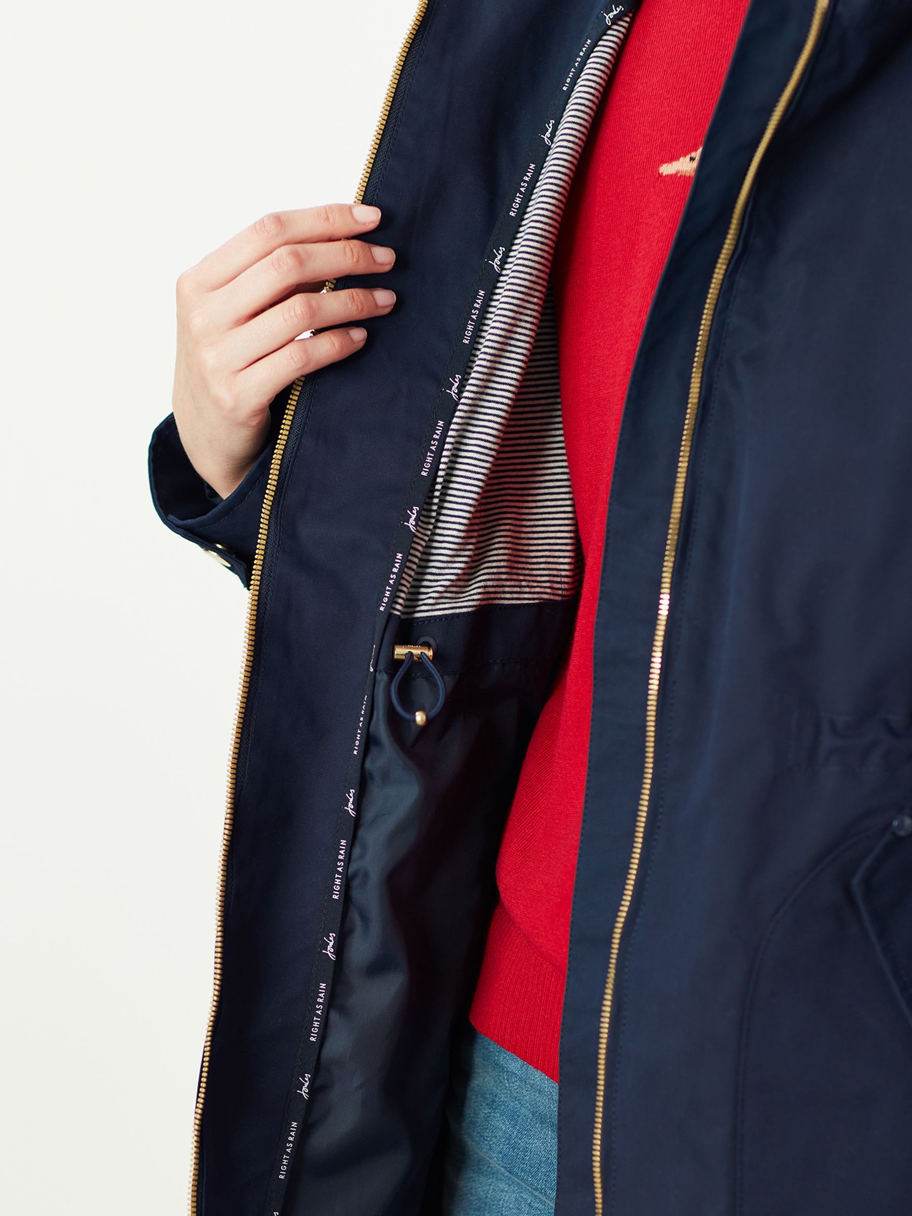 Joules shoreside coat navy clearance