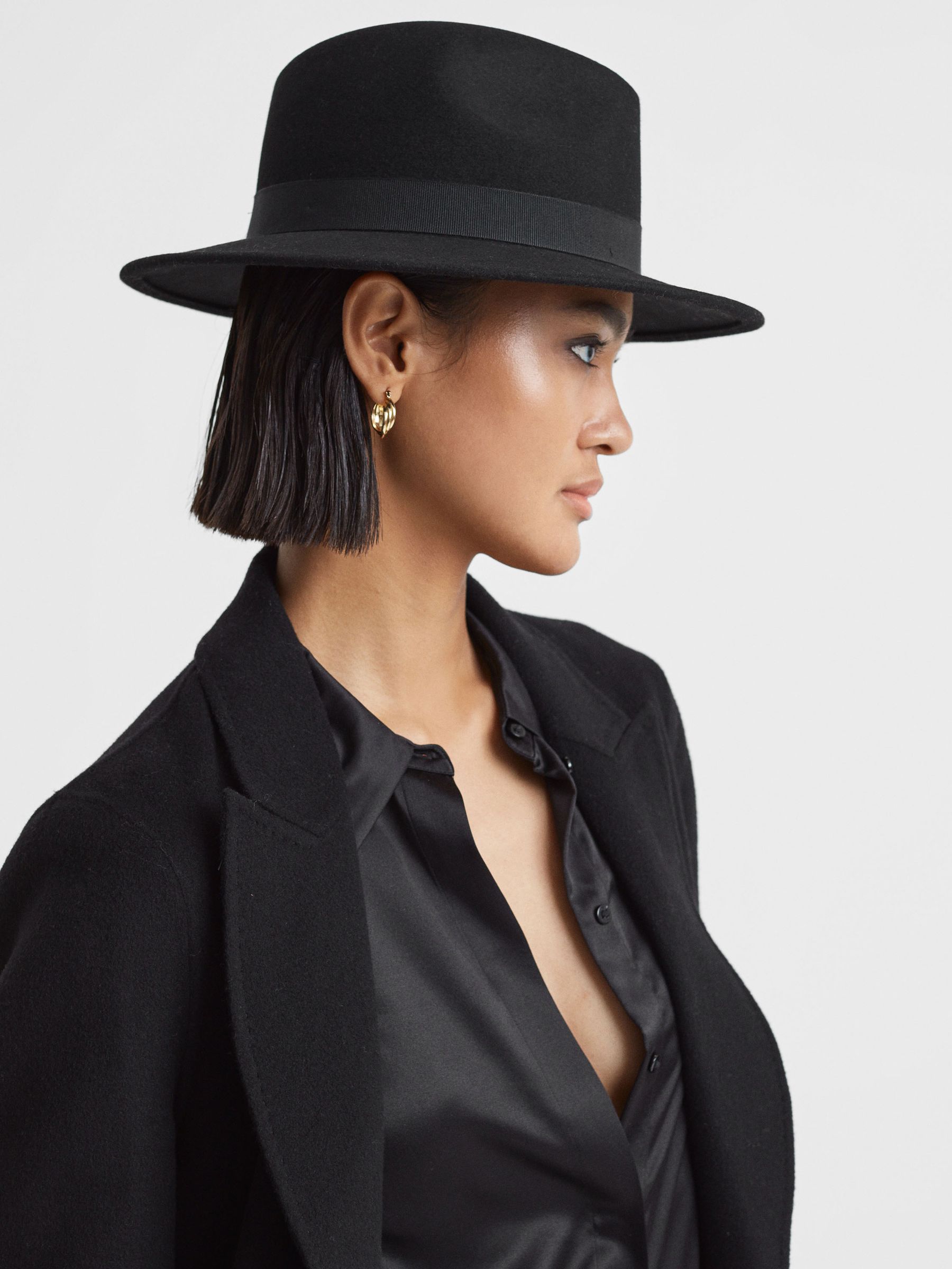 Wool hat fedora on sale