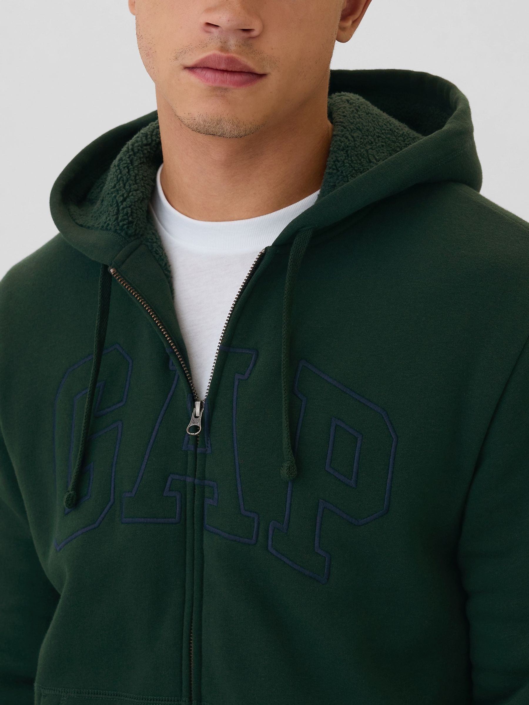 Gap mens zip up hoodie outlet