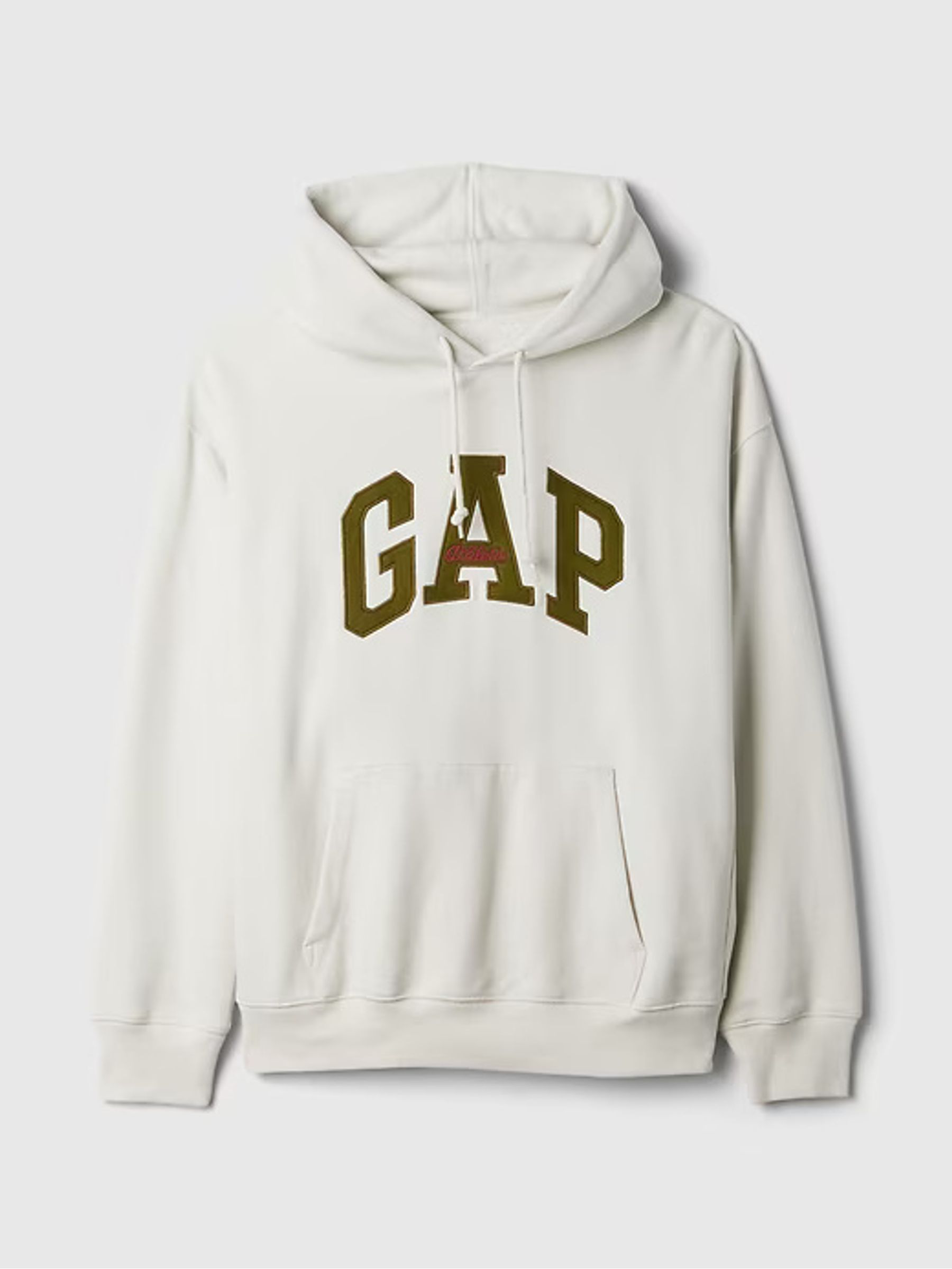 Buy White Heavyweight Heritage Logo Hoodie from the Gap online shop
