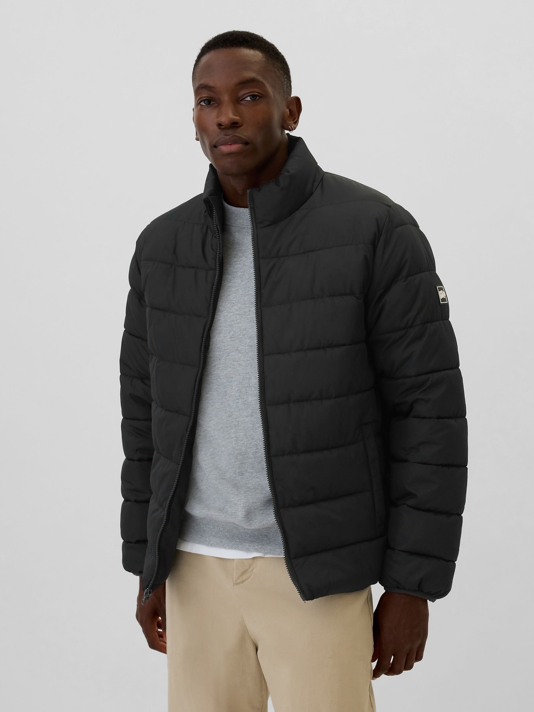 The gap puffer jacket top