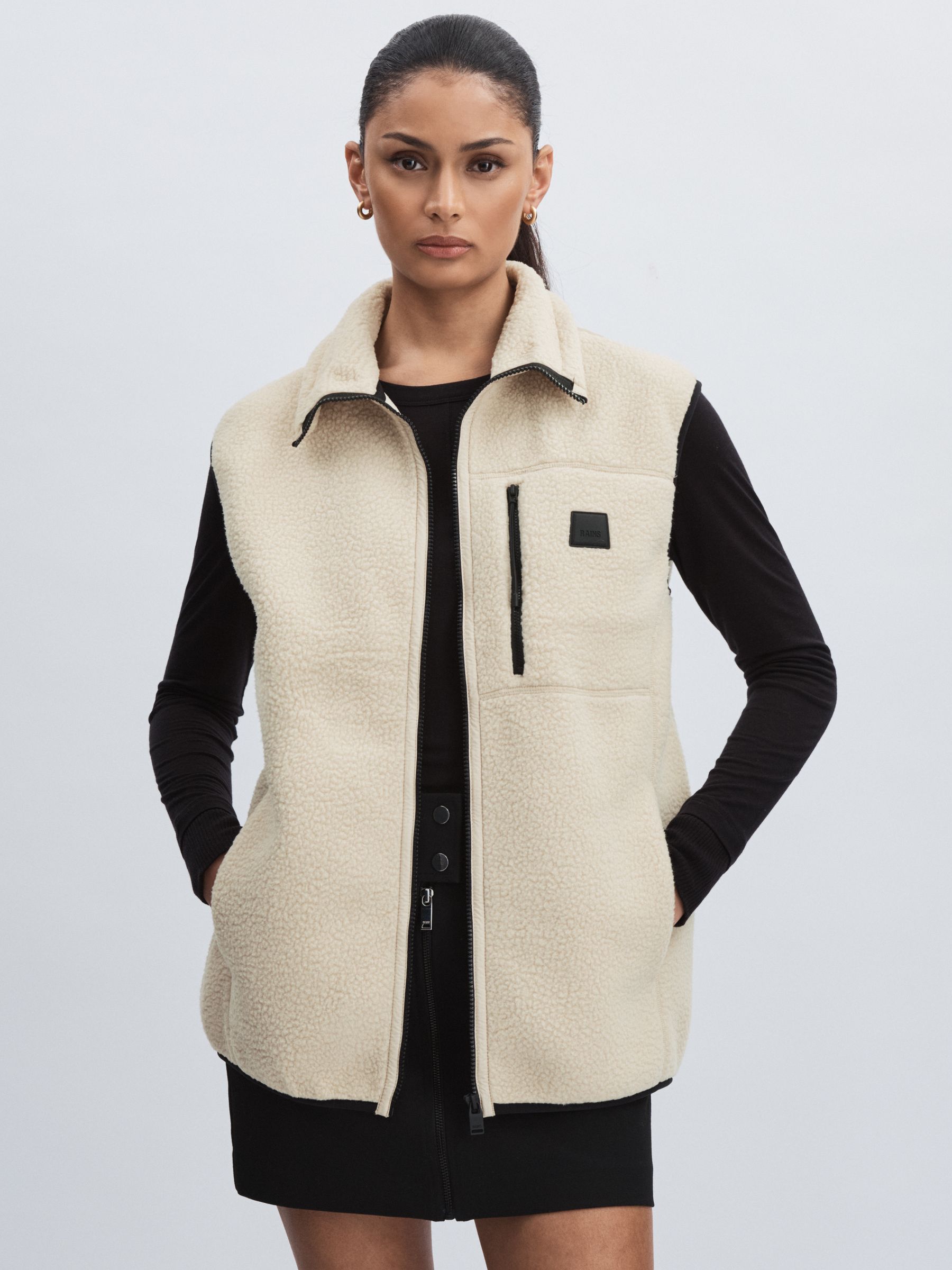 Rains fleece vest hotsell