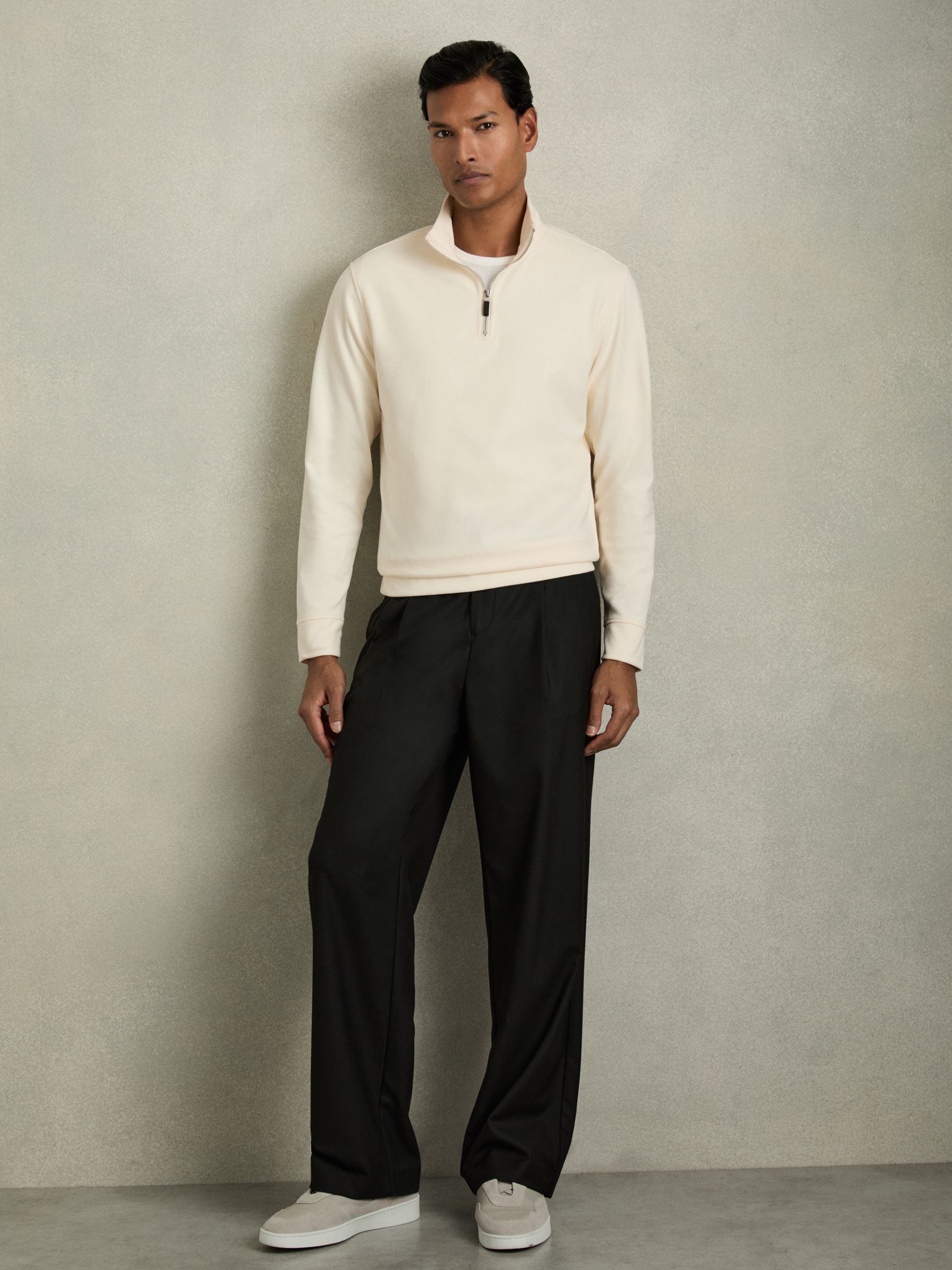 Reiss half zip shop