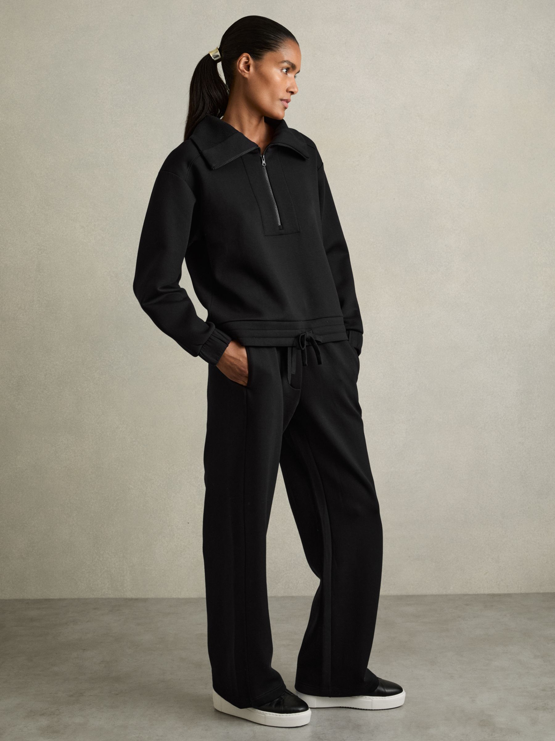 Drawstring hem sweatshirt sales