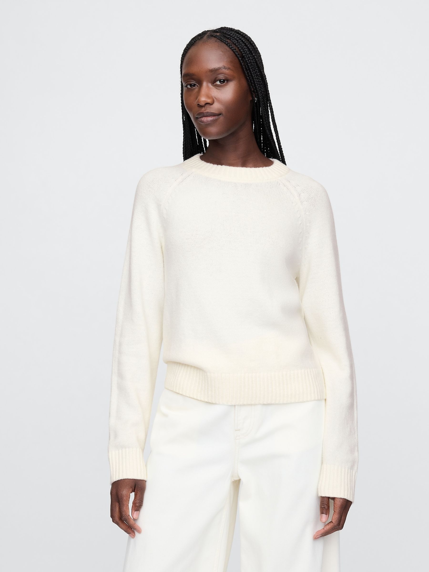 Gap white jumper discount