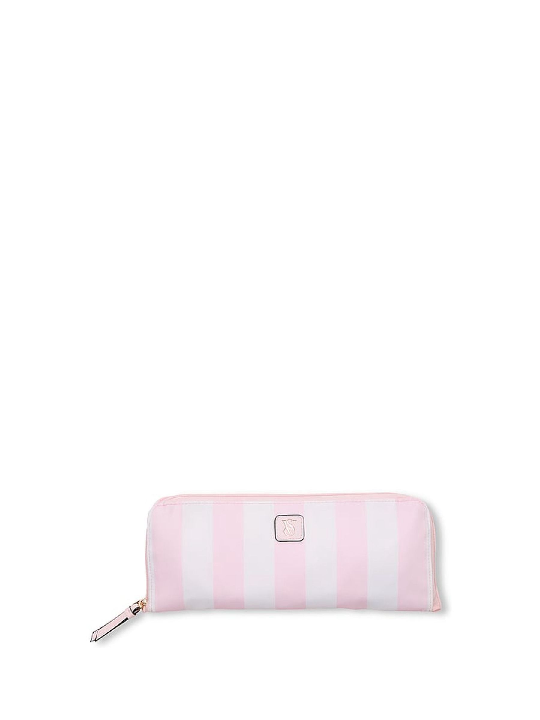 Pink Iconic Stripe Foldable Weekender Tote Bag