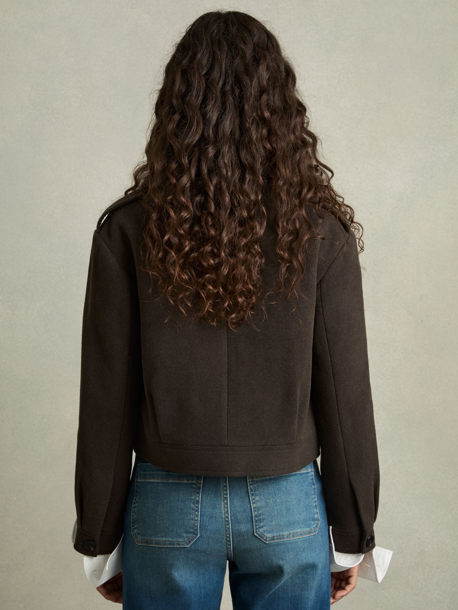 Reiss mocha coat clearance