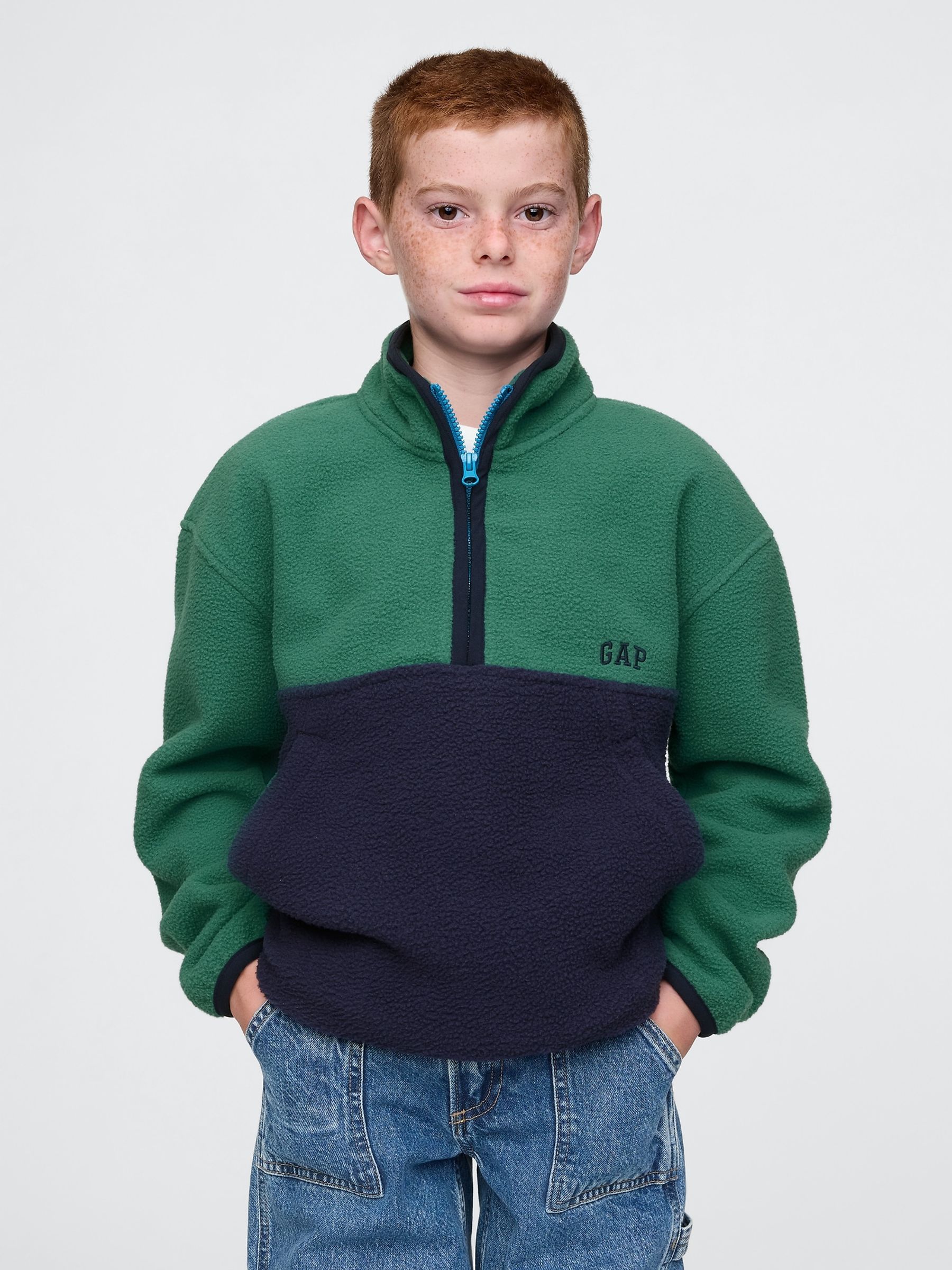 Gap fleece pullover shop