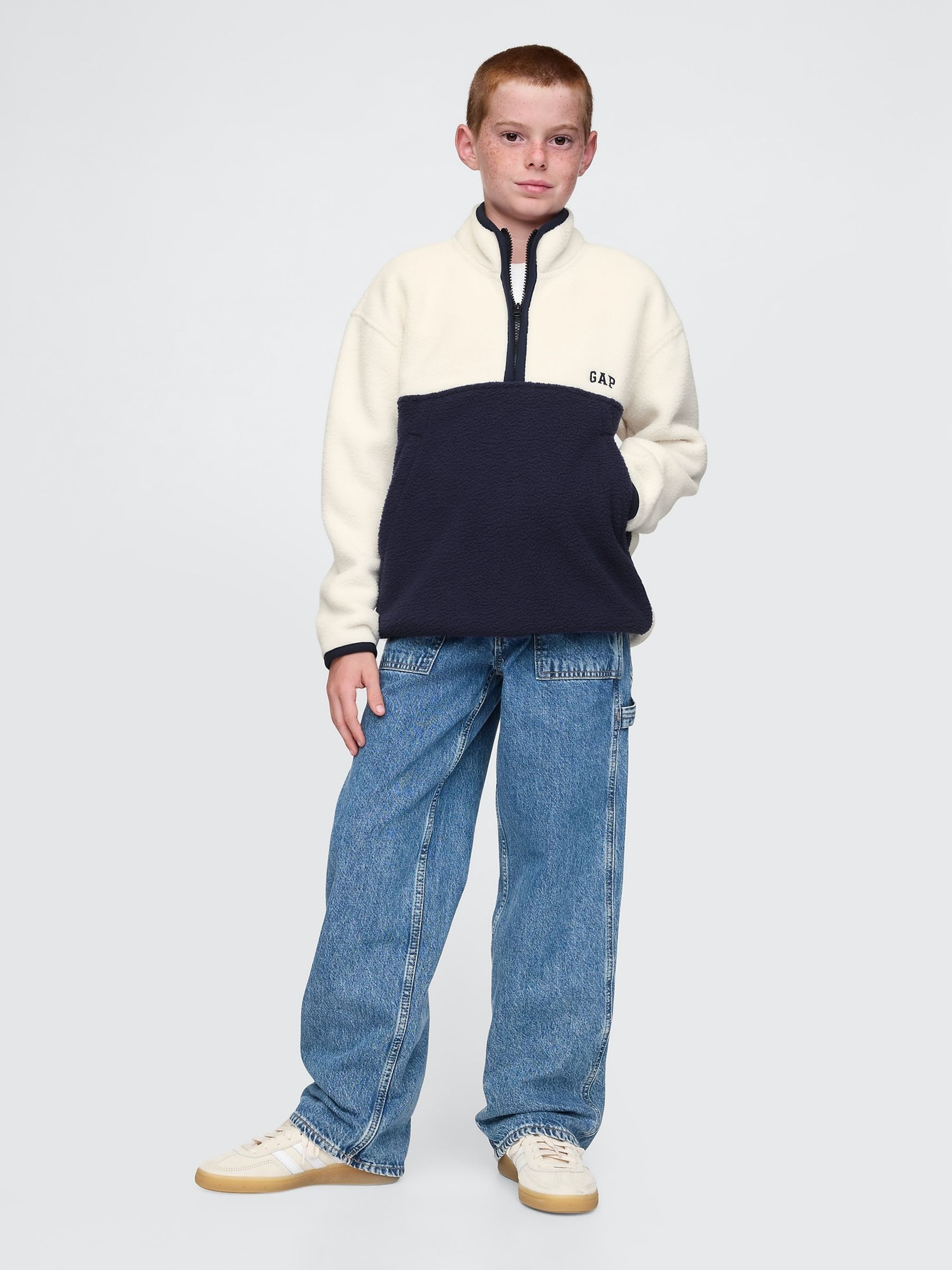Sherpa pullover gap clearance