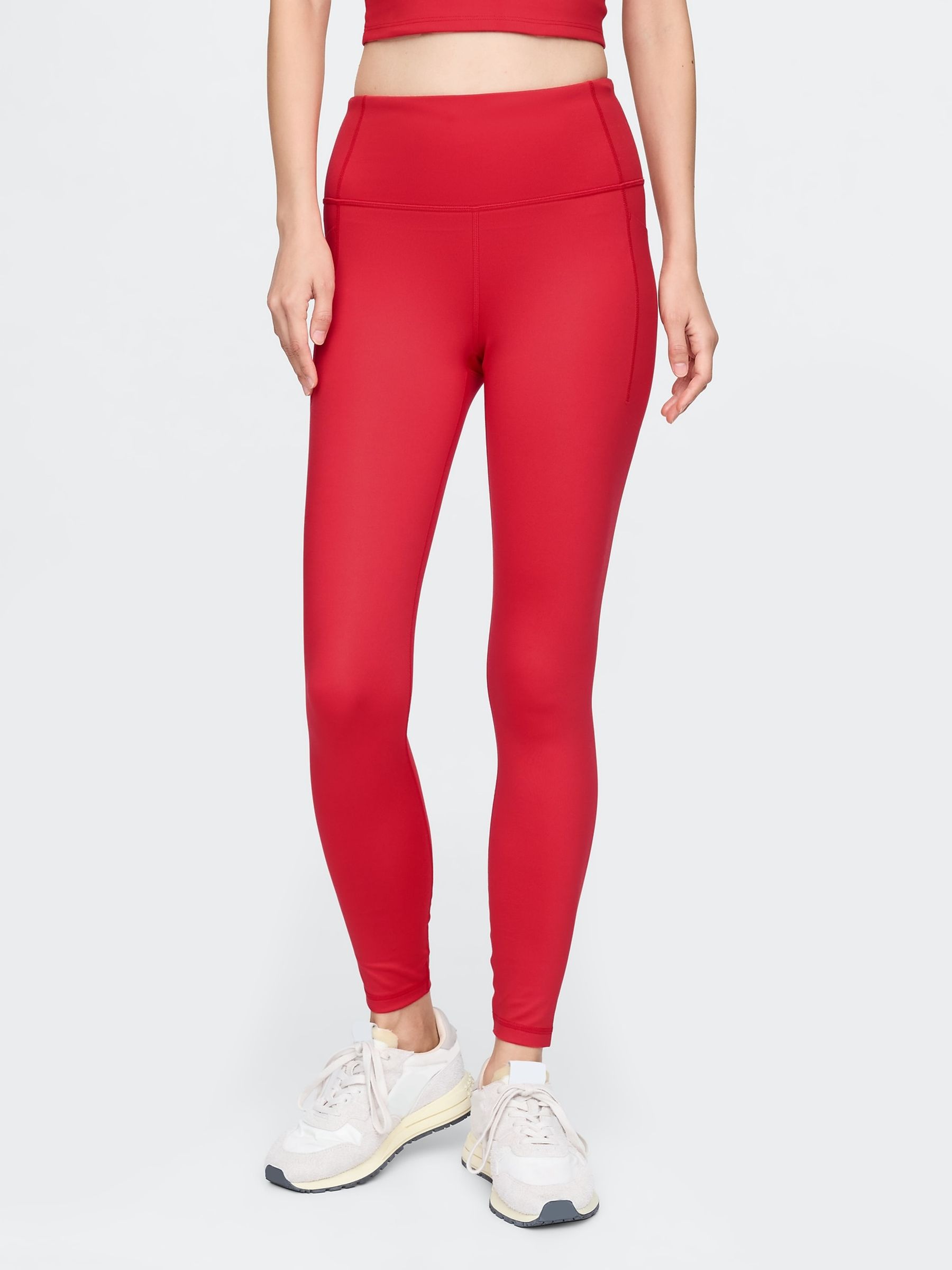 Red legging pants shop