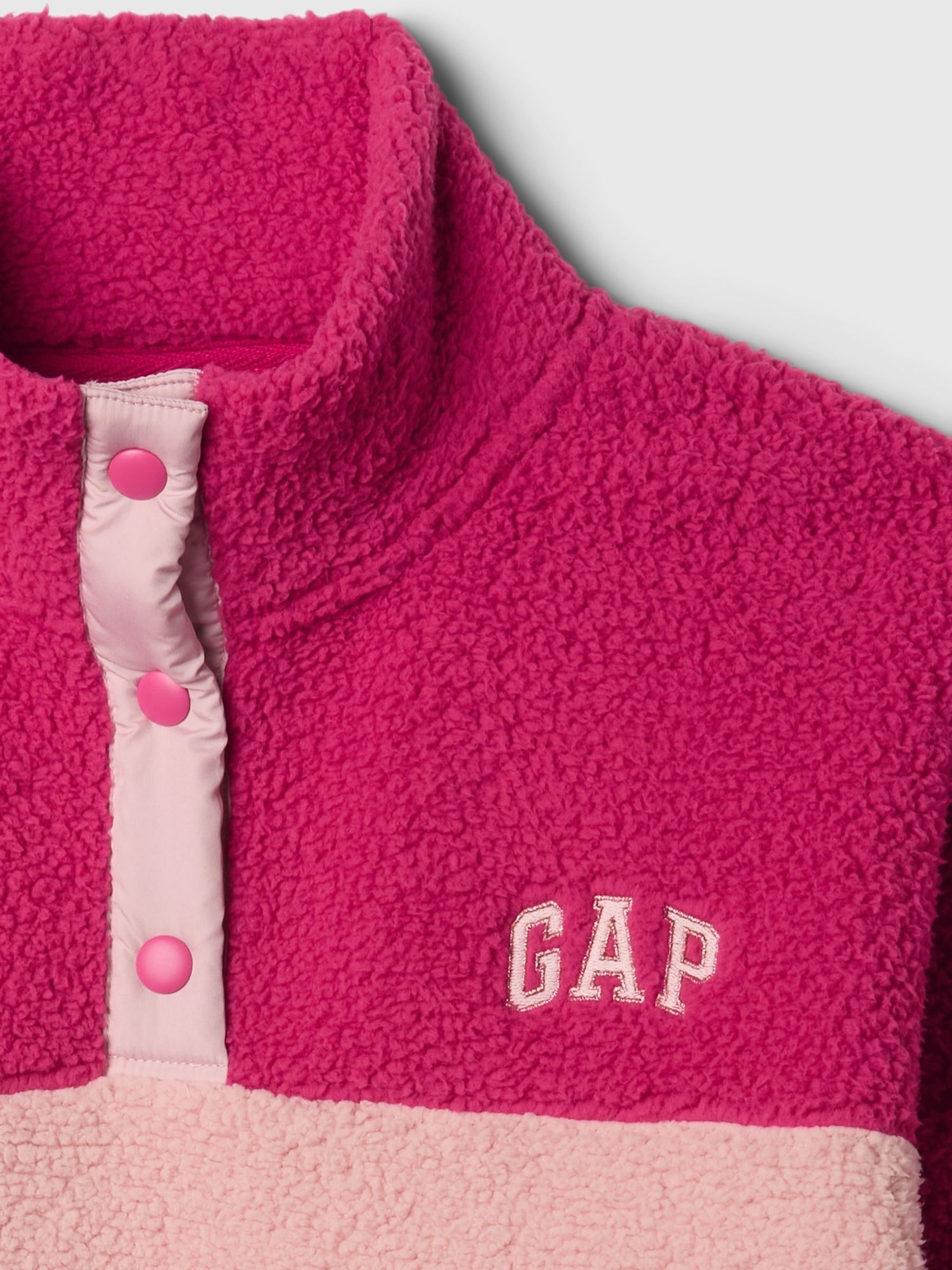 Sherpa sweater pink outlet