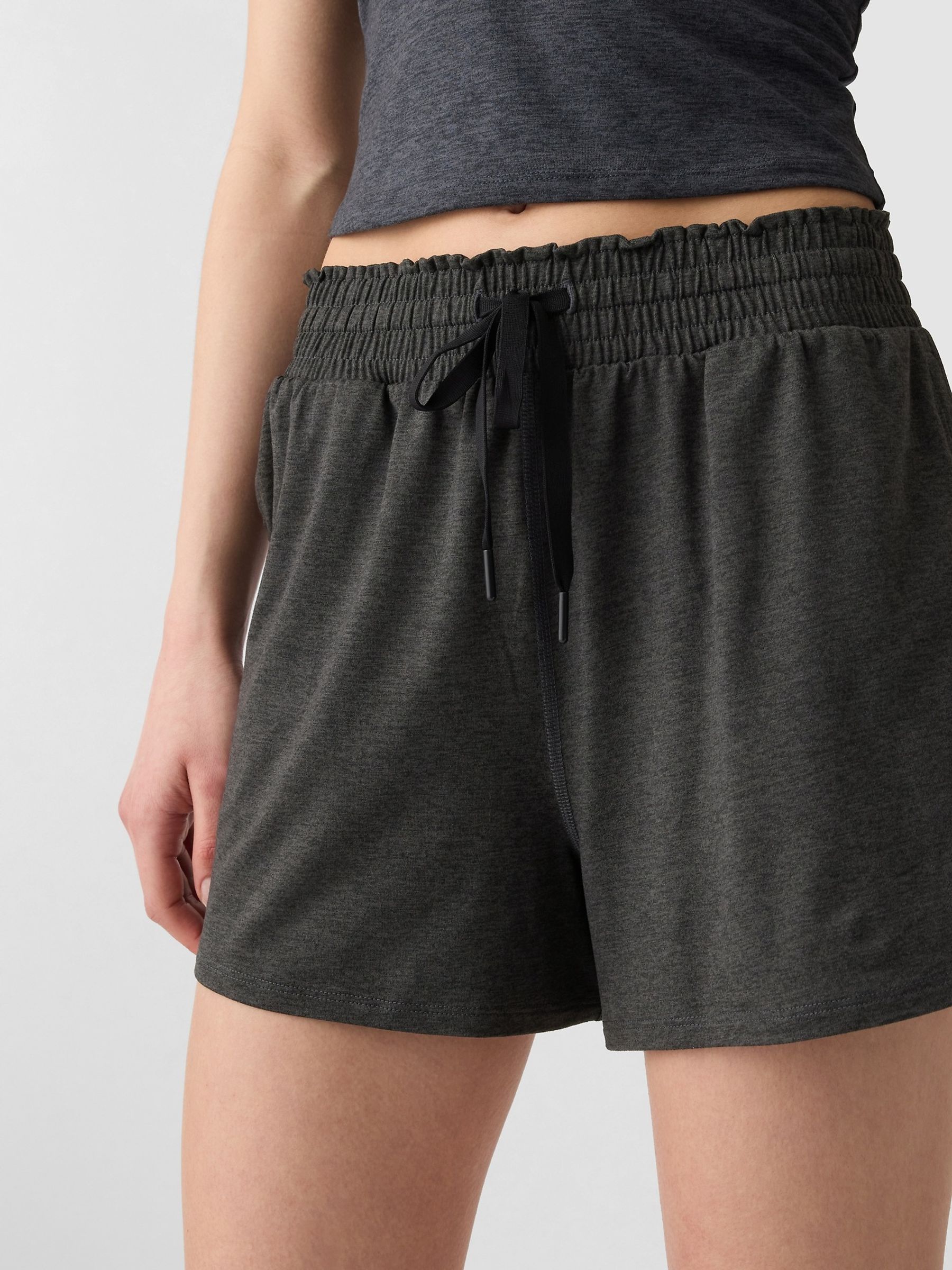 Buy Dark Grey Brushed Jersey Shorts from the Gap online shop