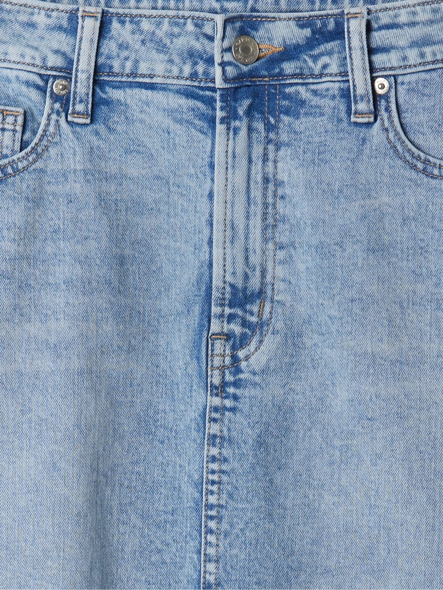 Mid length denim skirts gap outlet