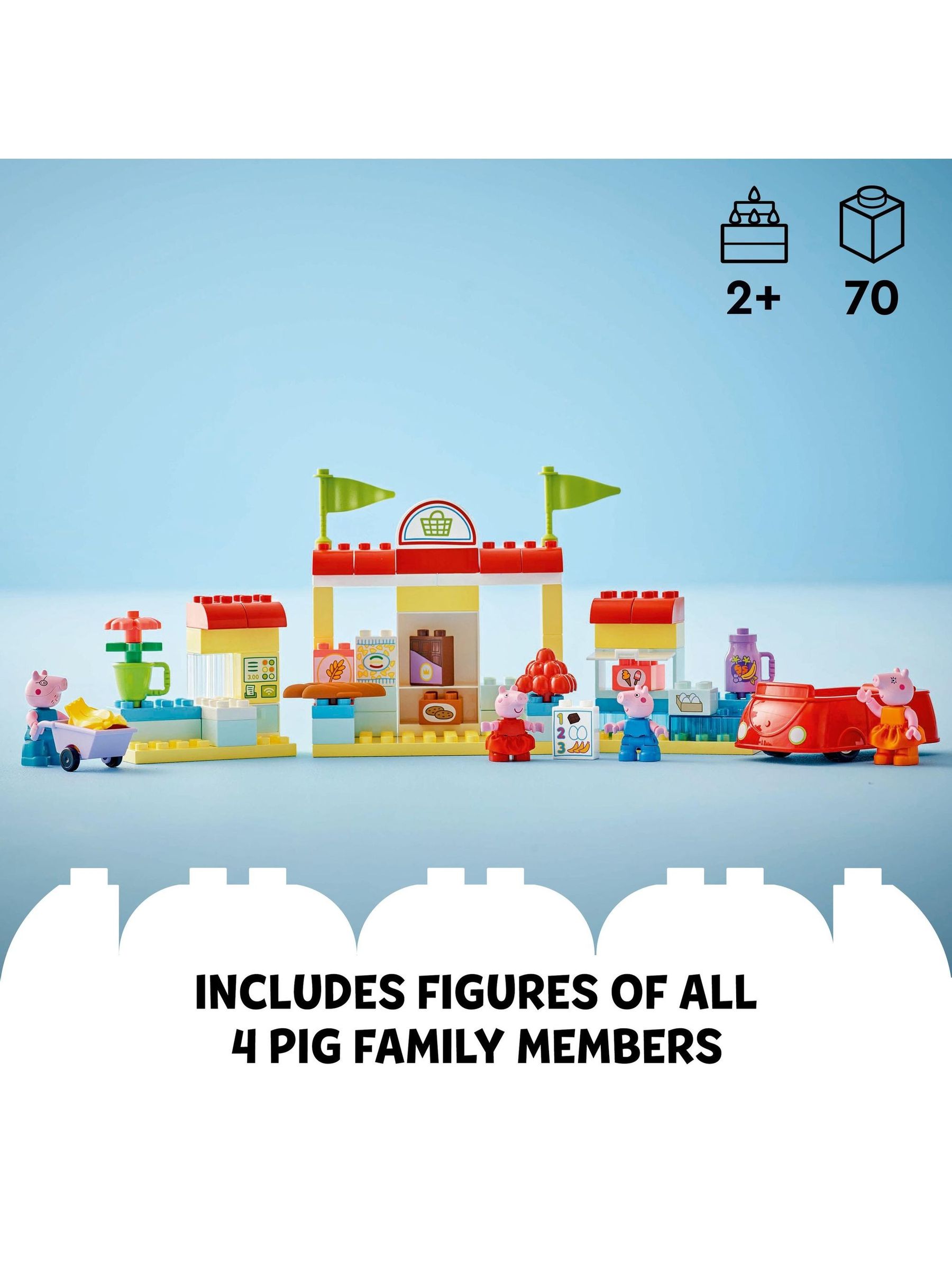 Peppa pig building set discount