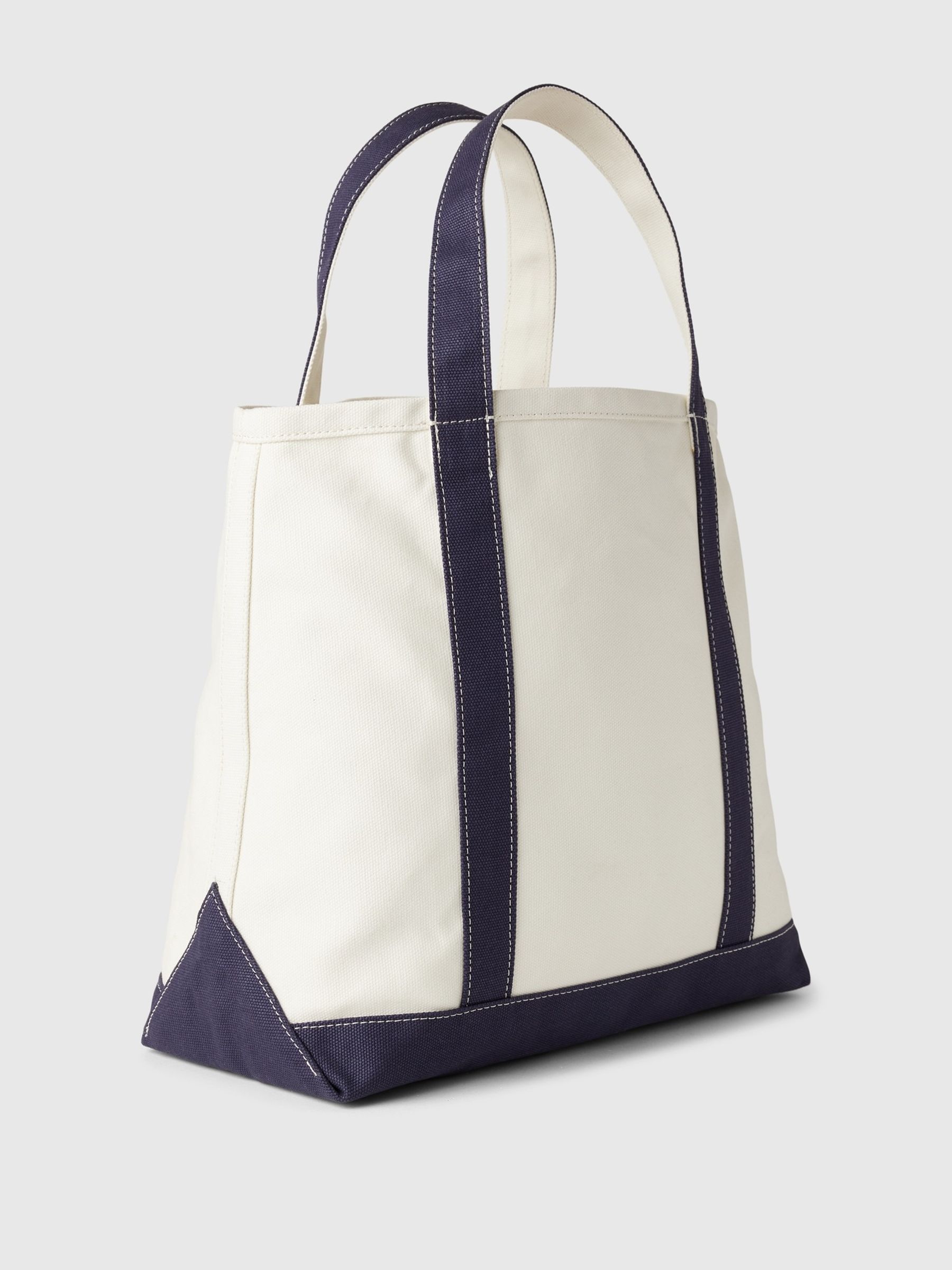 White DOEN Logo Tote Bag