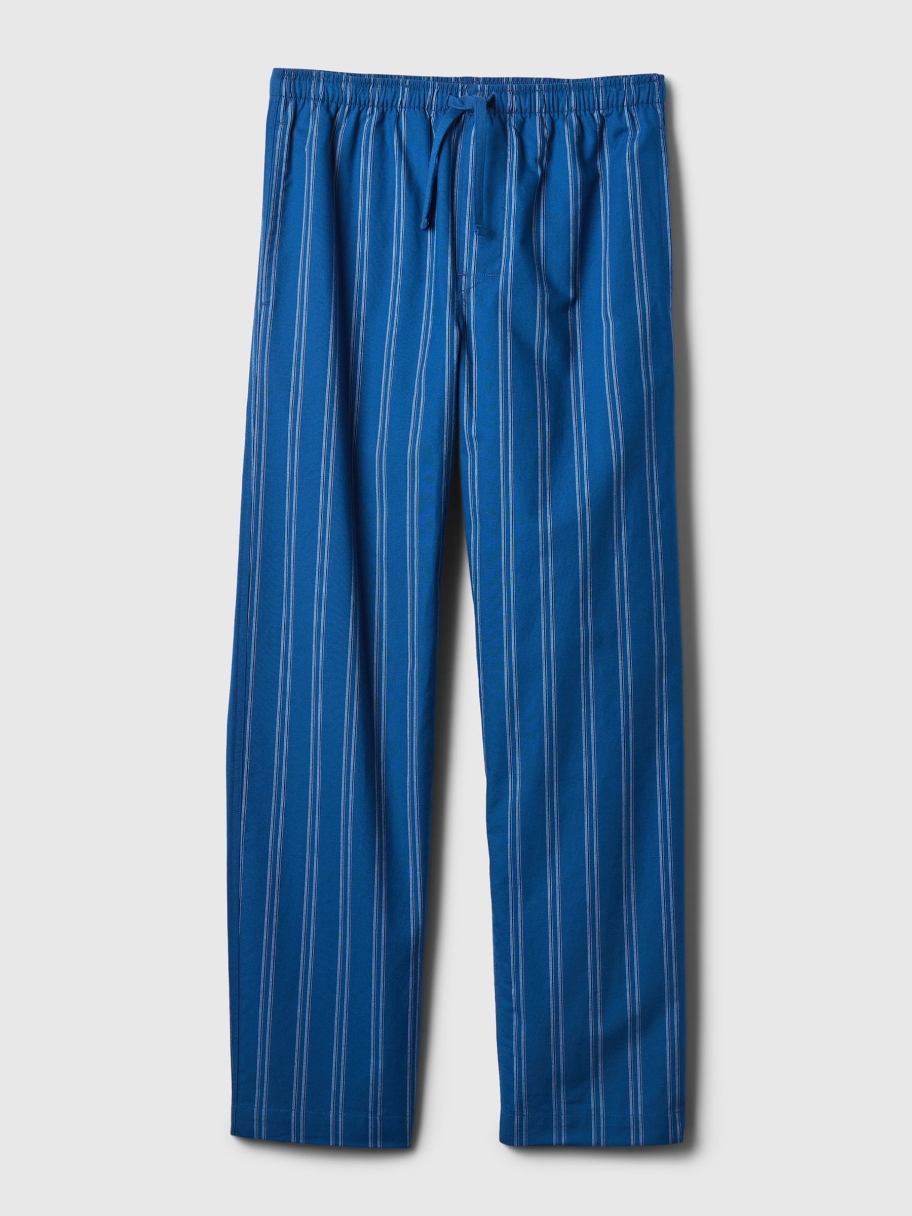 Blue Soft Cotton Woven Pyjama Bottoms Gap
