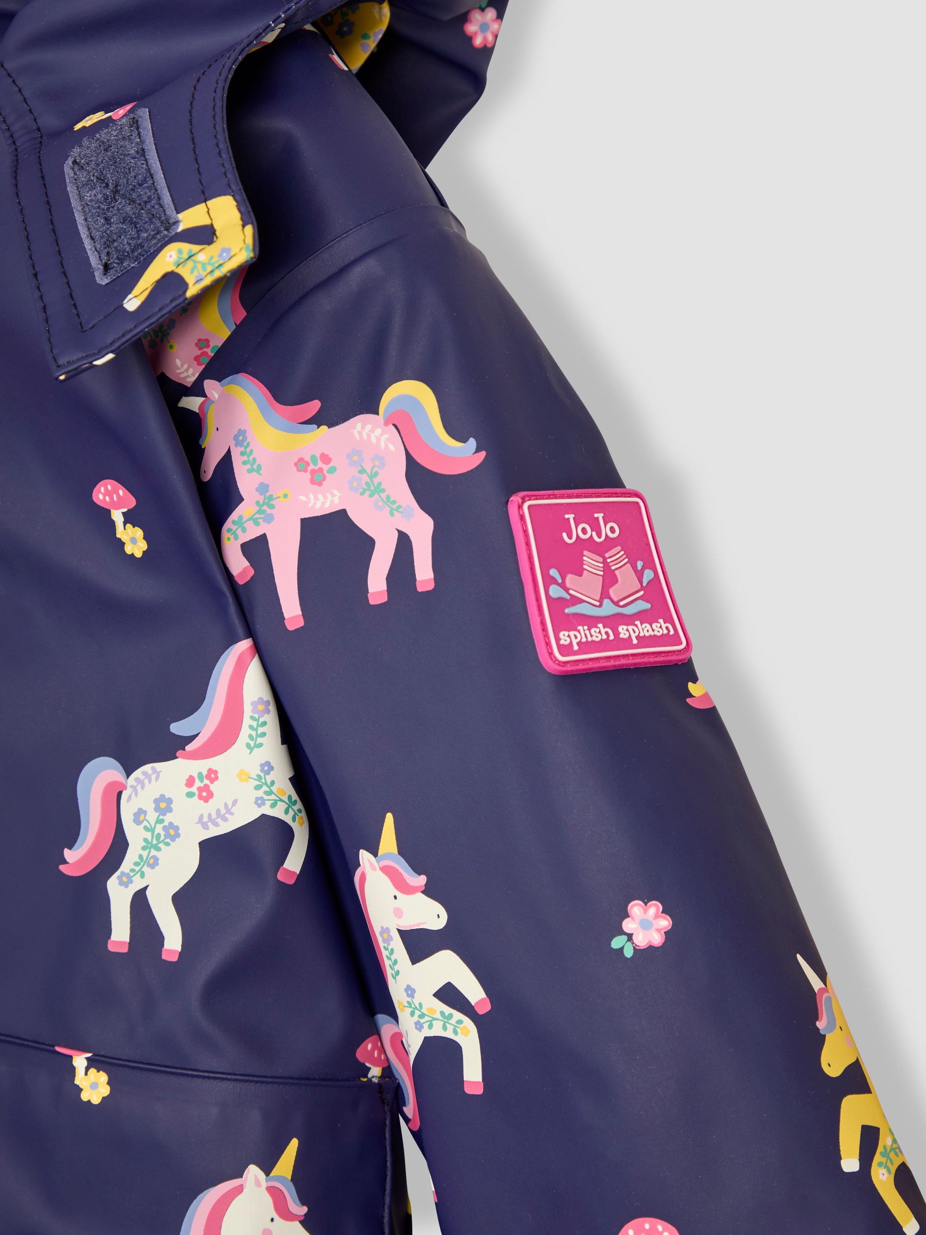 Unicorn rain boots and raincoat best sale
