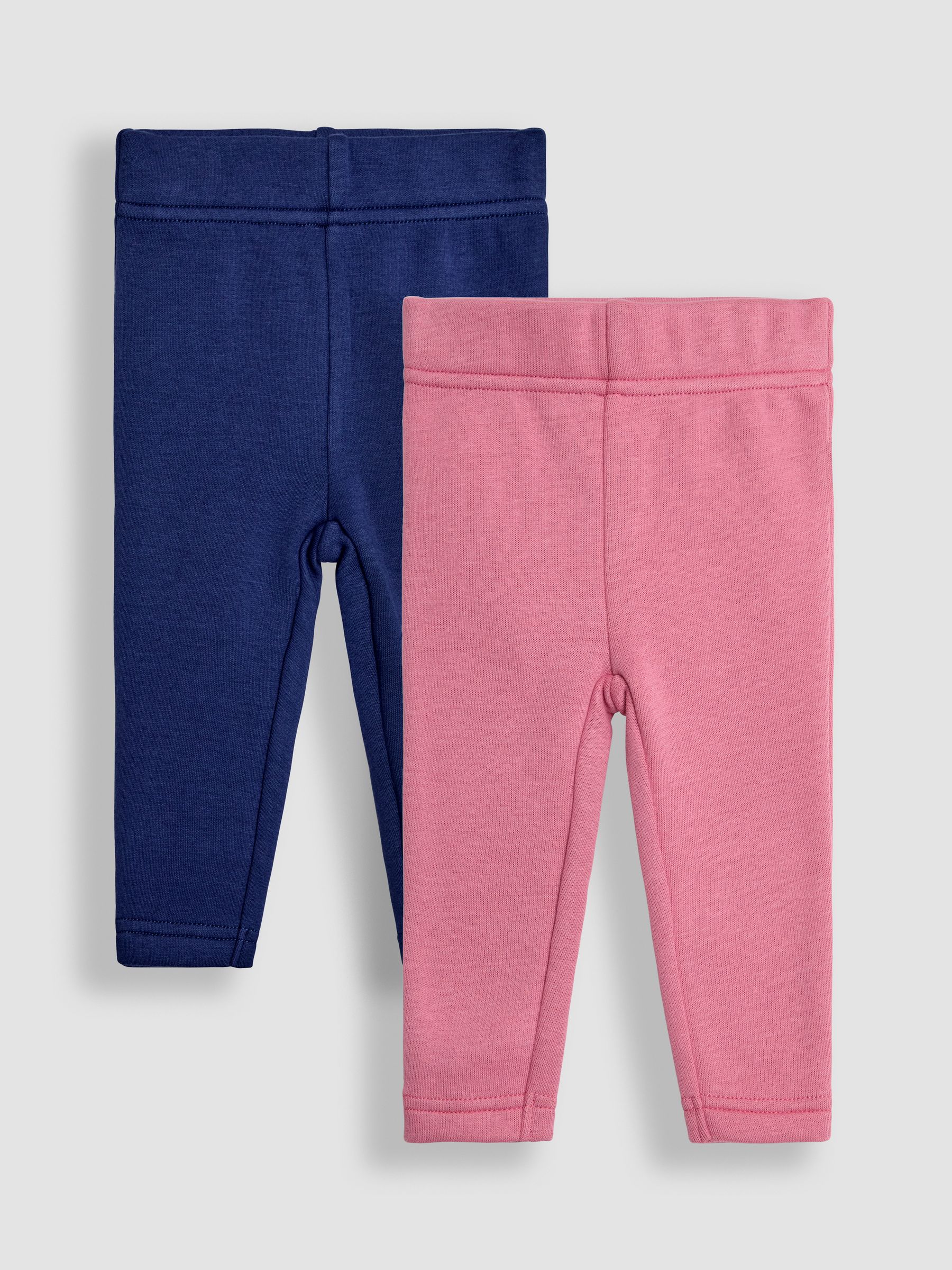 Pink Fleece Lined Leggings 2 Pack