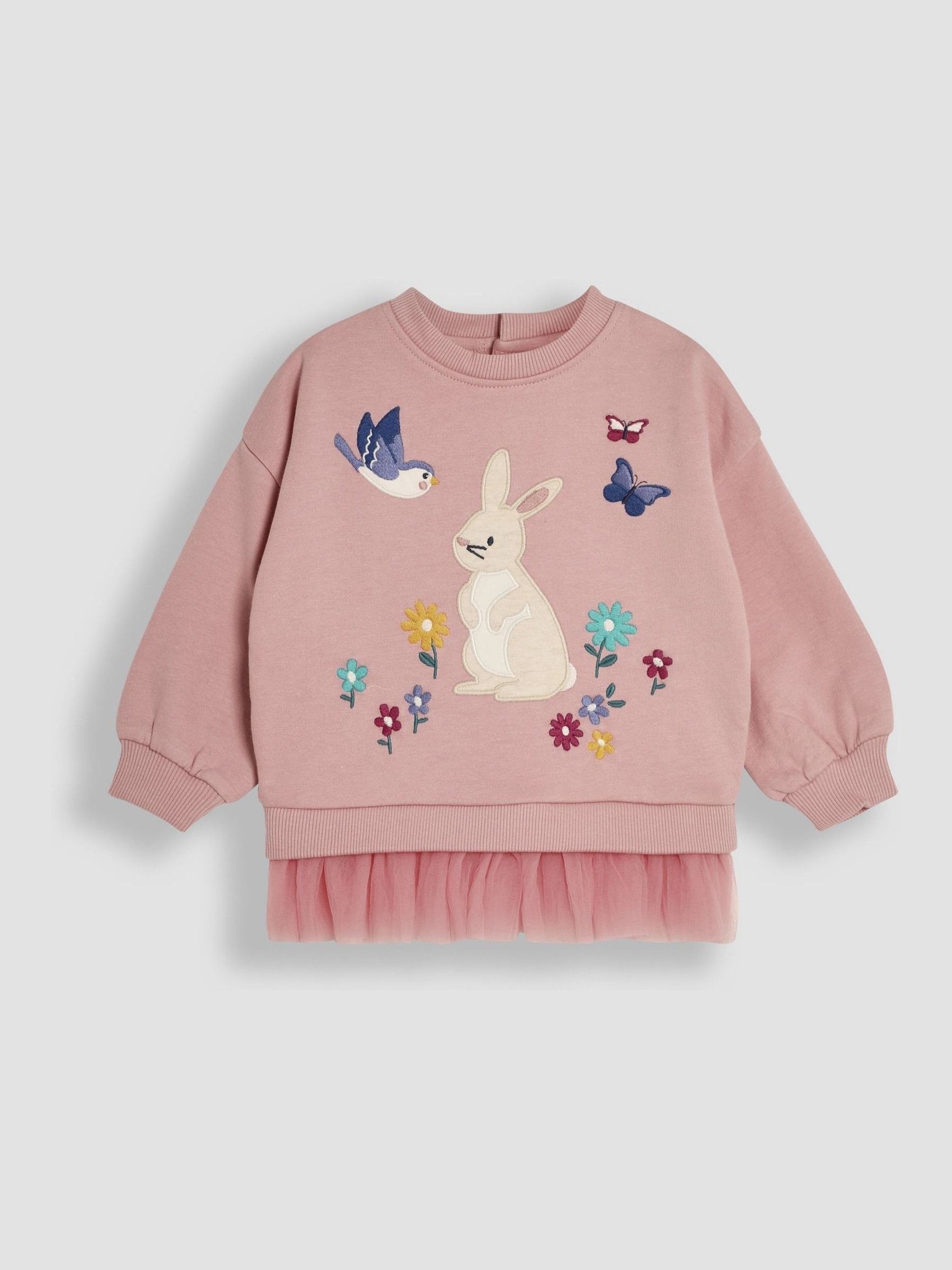 Pink bunny sweater on sale